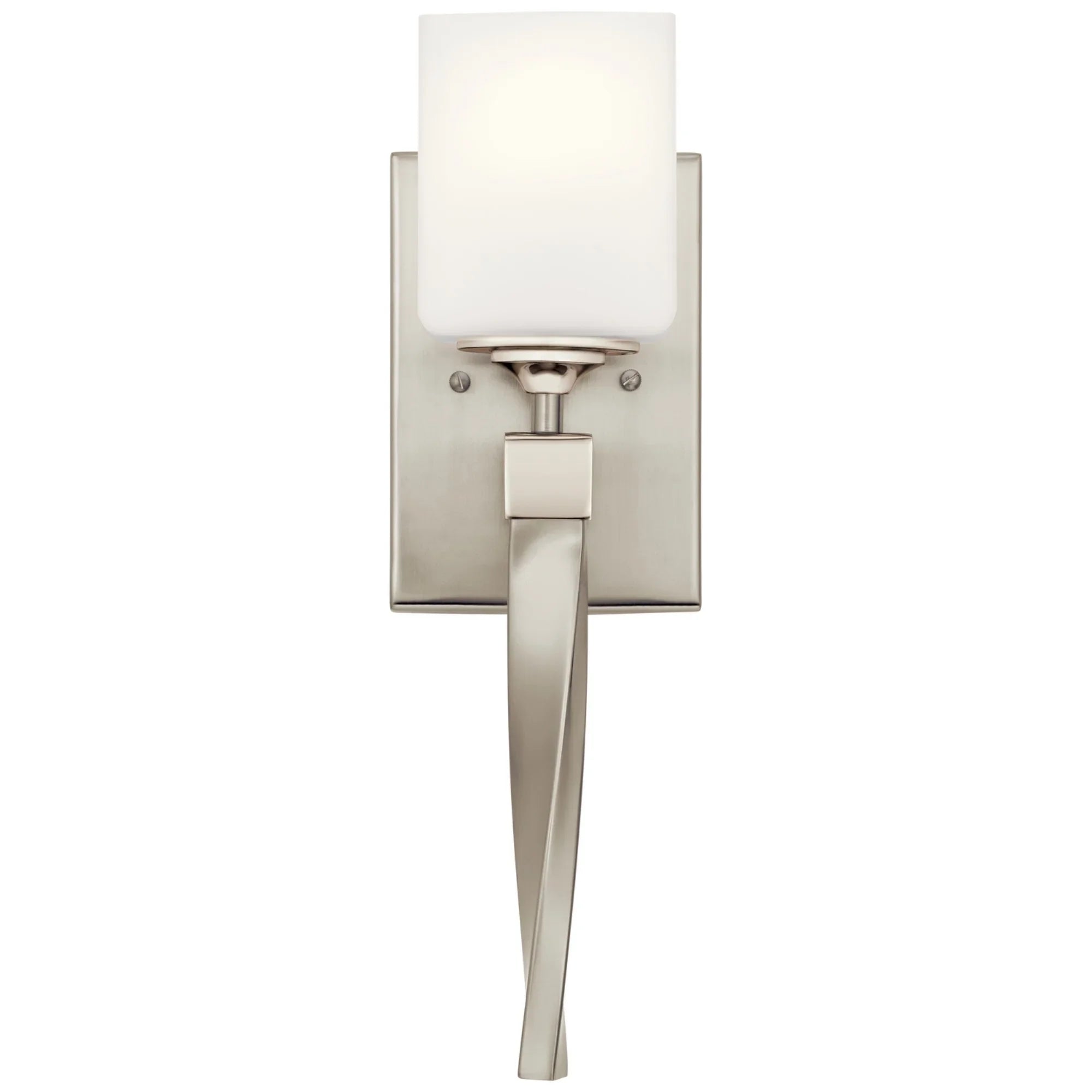 Marette 5" Wall Sconce, Brushed Nickel Finish - Bees Lighting