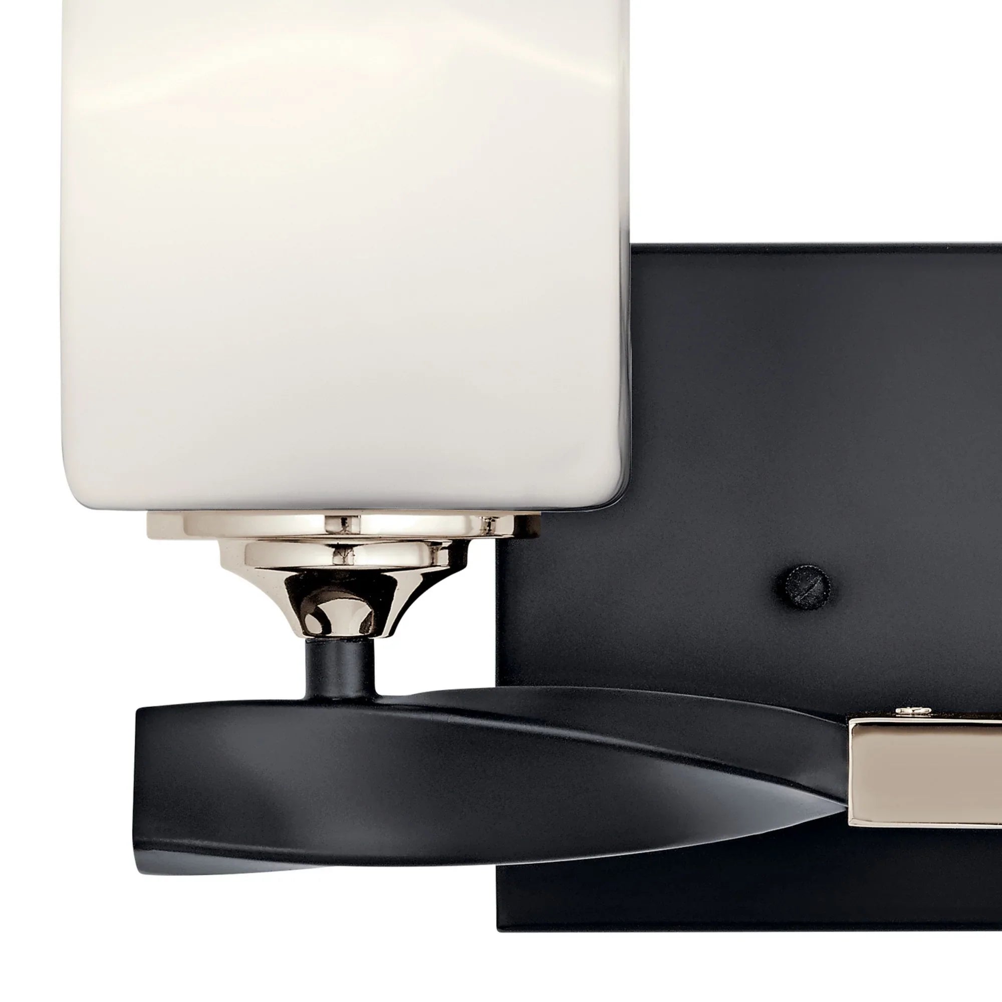 Marette 14" 2-Light Bath Vanity Light, Black Finish - Bees Lighting