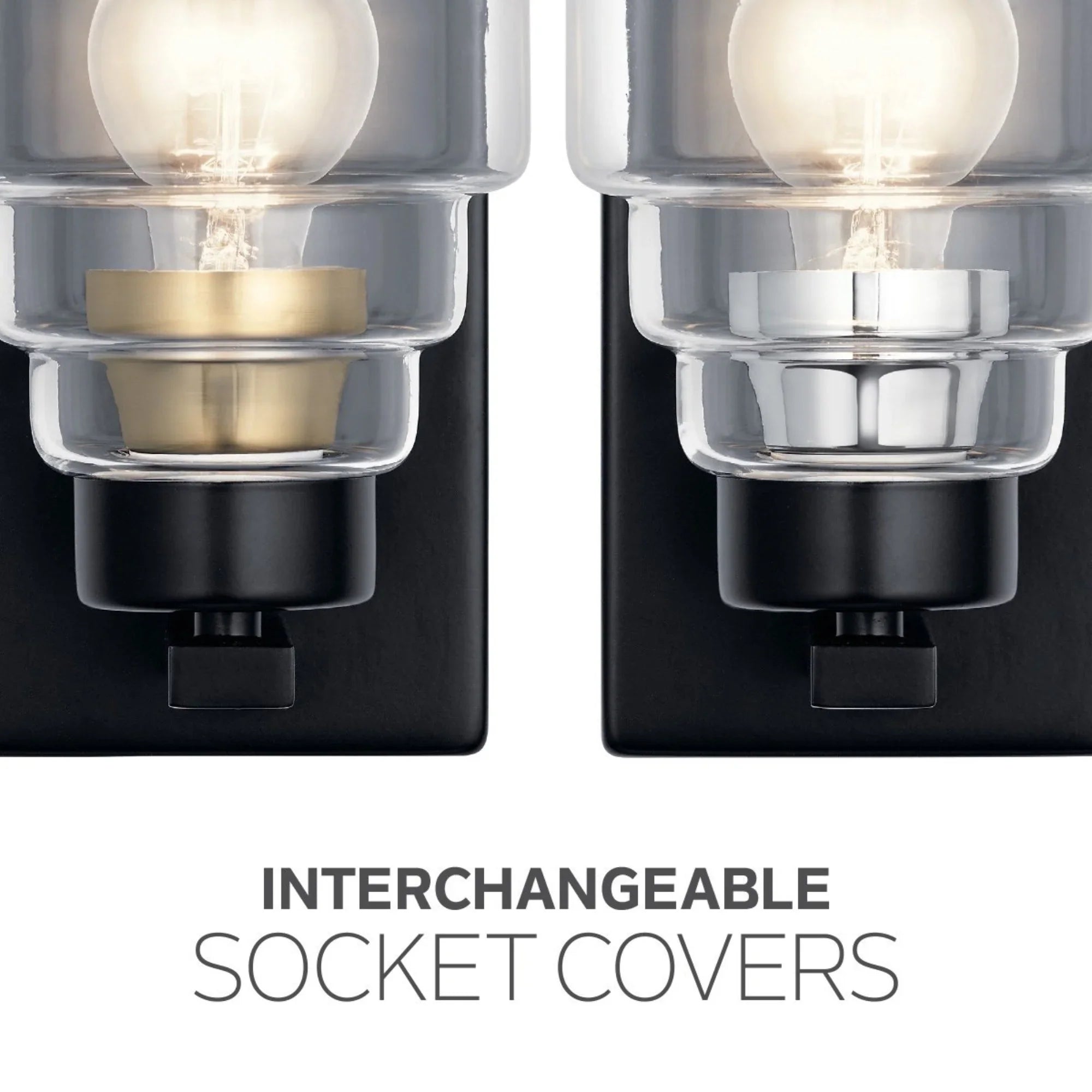 Vionnet 34" 4-Light Bath Vanity Light, Black Finish - Bees Lighting