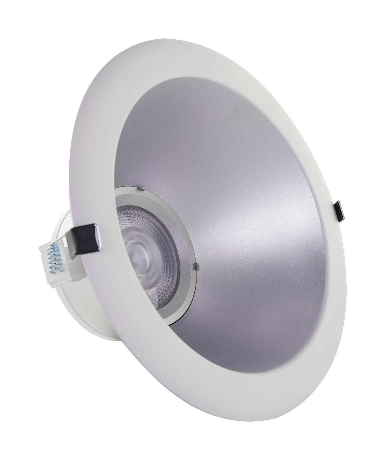 6" Commercial LED Downlight, 1750 Lm Adjustable, 5-CCT, Silver, 120-277V