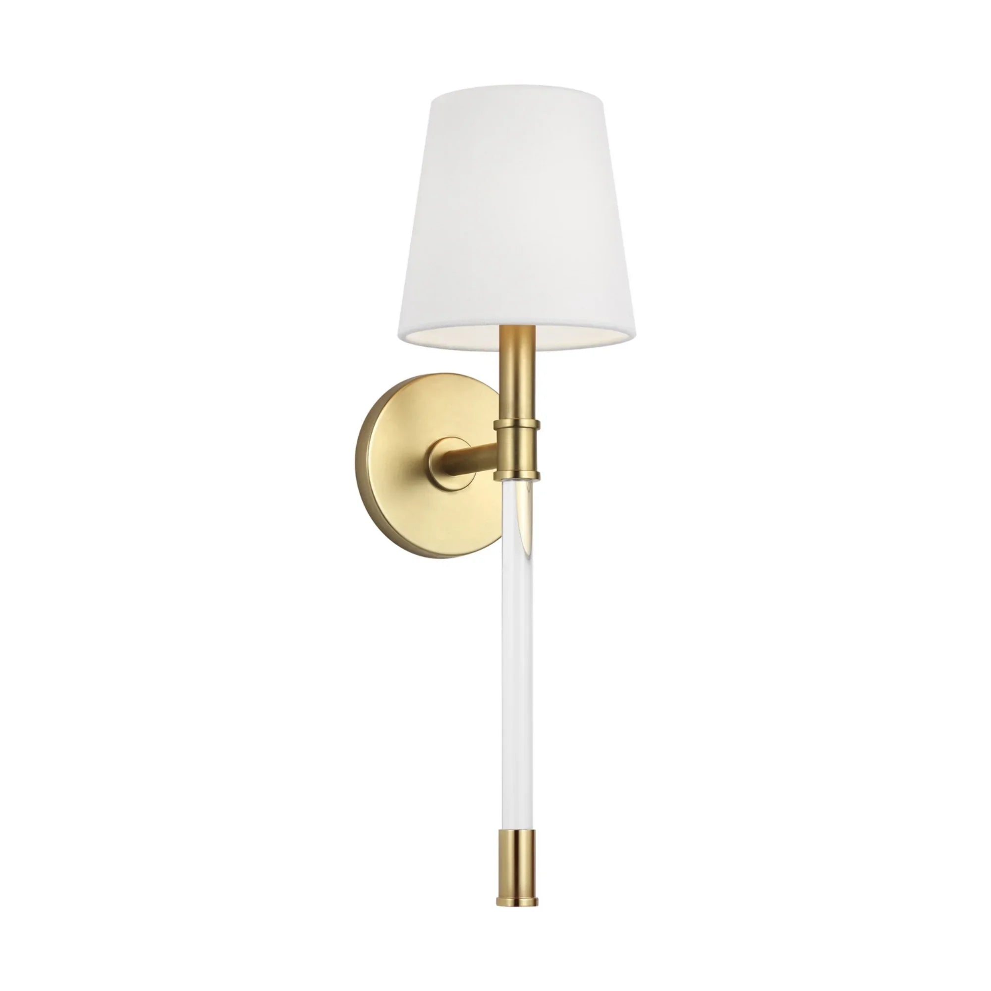Hanover 19" Bath Sconce, Burnished Brass Finish - Bees Lighting
