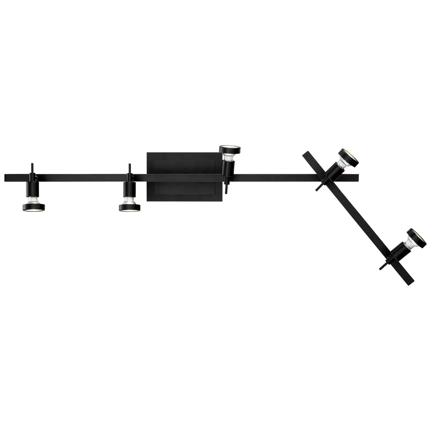 Viper 52" Adjustable LED Track Rail, Black Finish - Bees Lighting