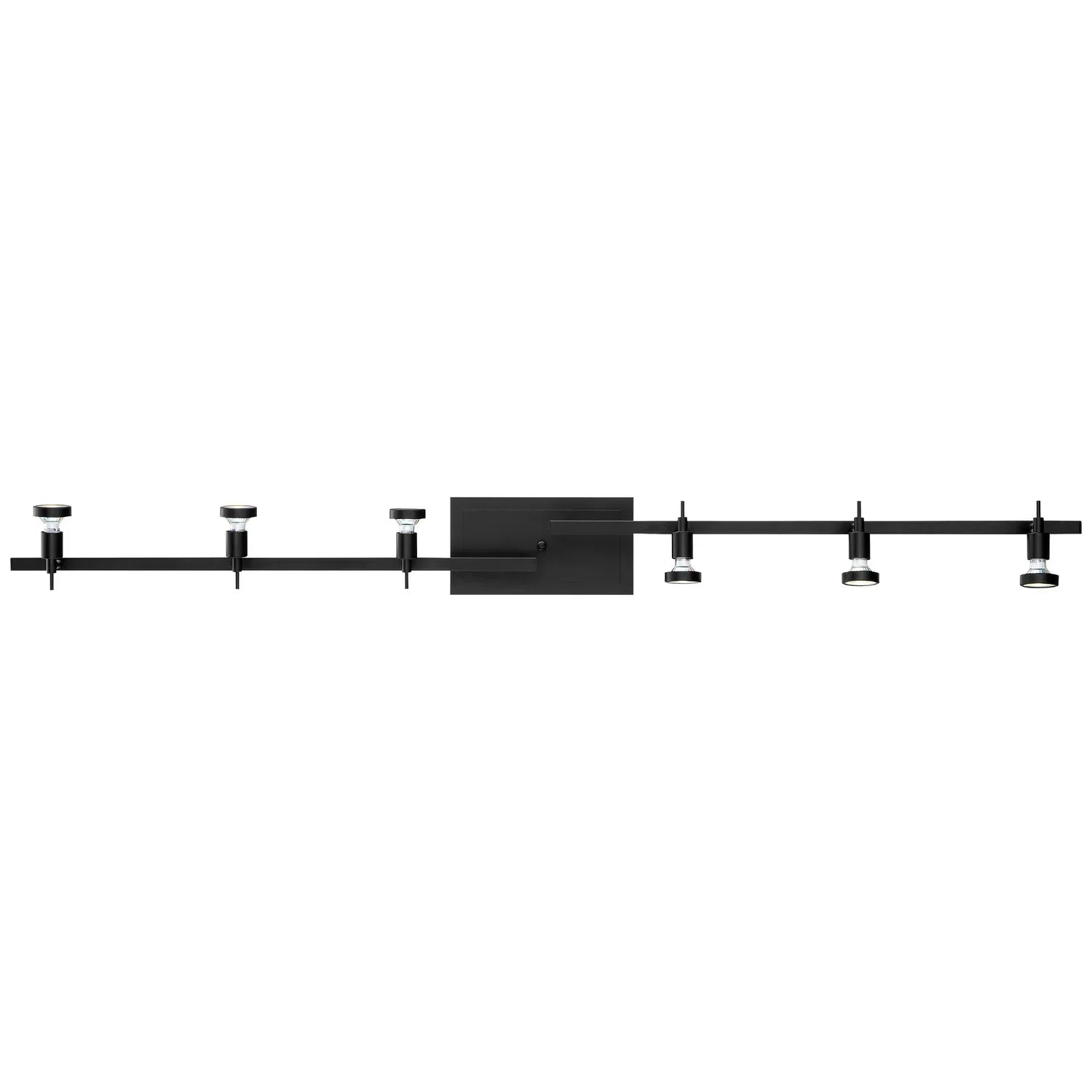 Viper 62" Adjustable LED Track Rail, Black Finish - Bees Lighting