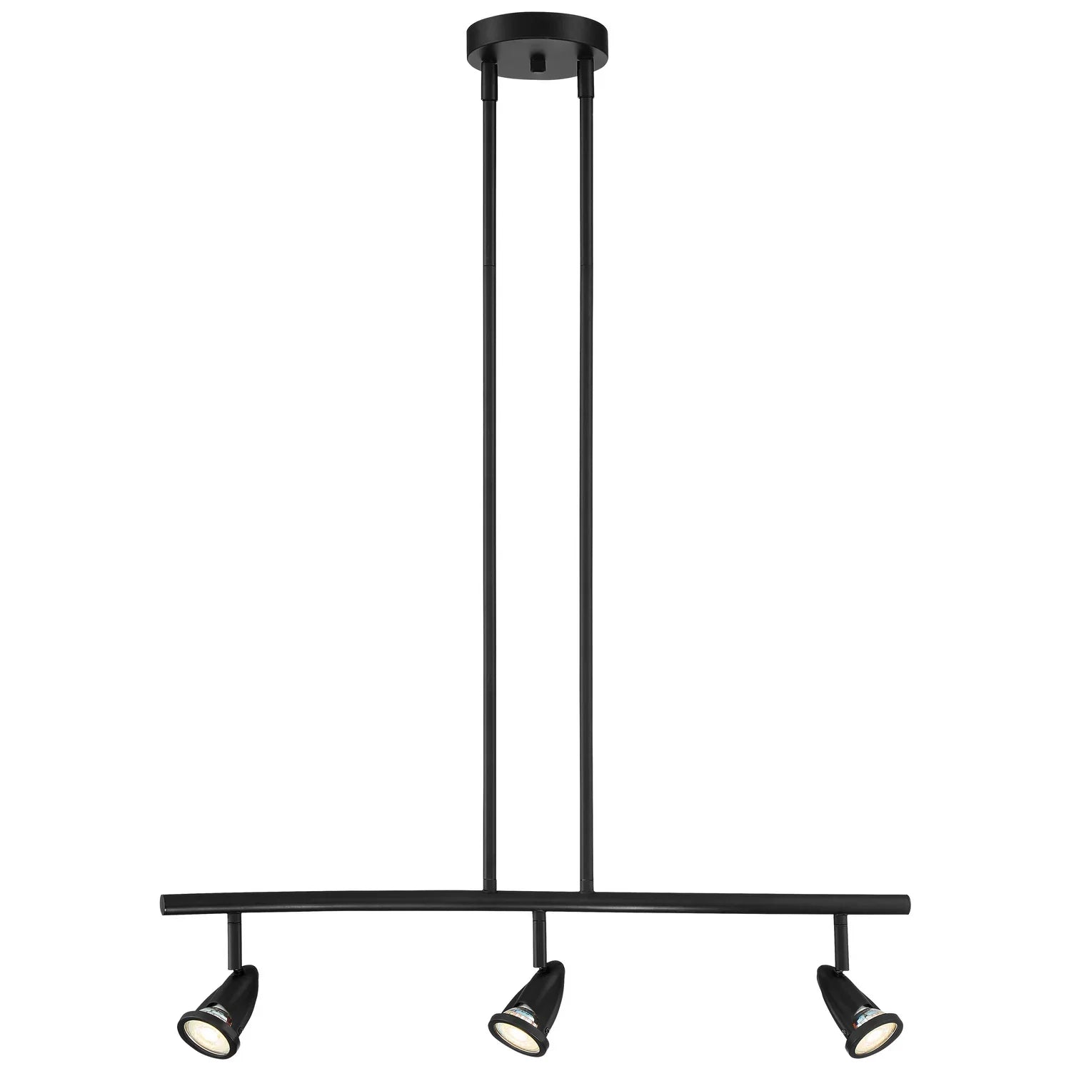 Cobra 27" LED Pendant / Track Rail, Black Finish - Bees Lighting