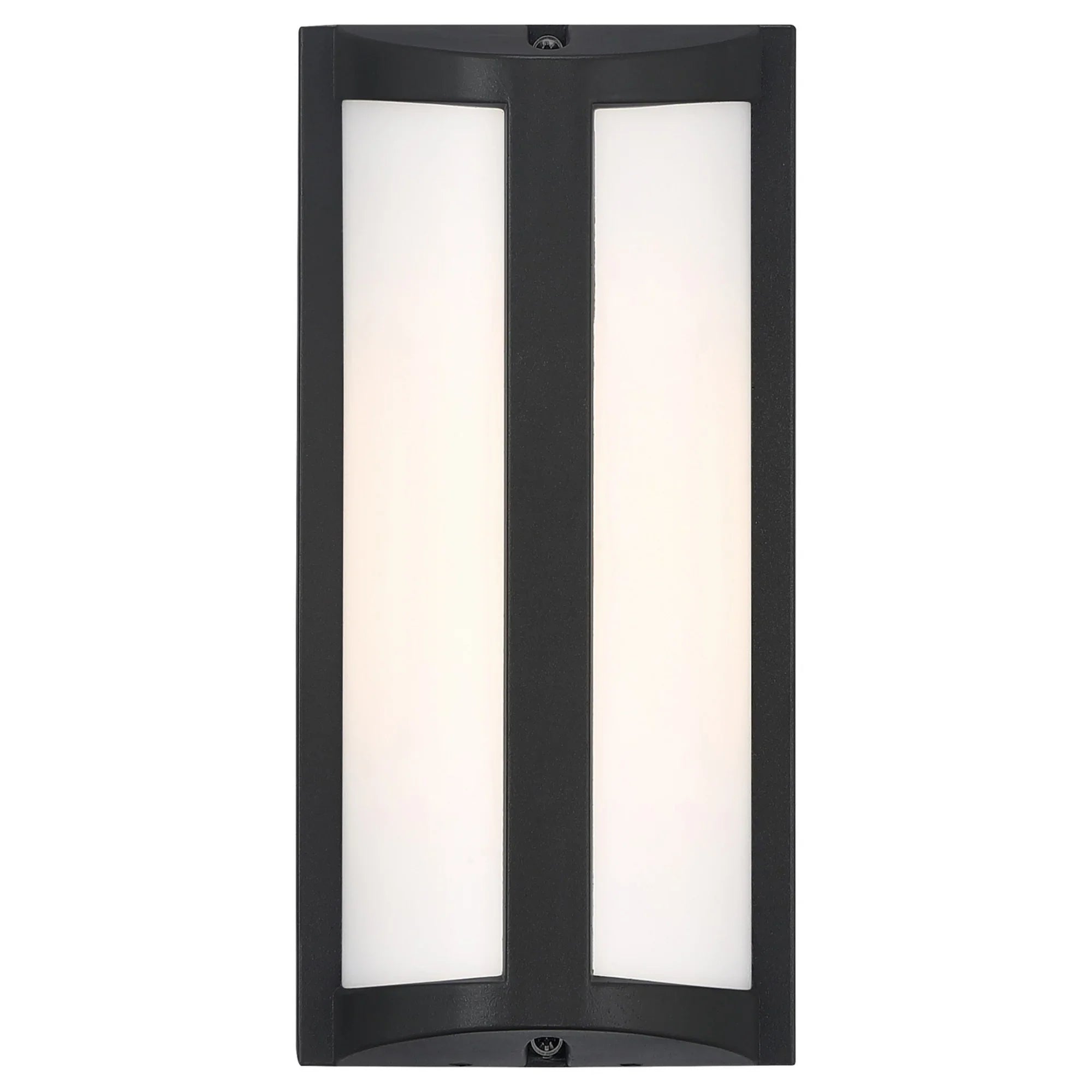 Margate 10" LED Outdoor Wall Sconce, Black Finish - Bees Lighting