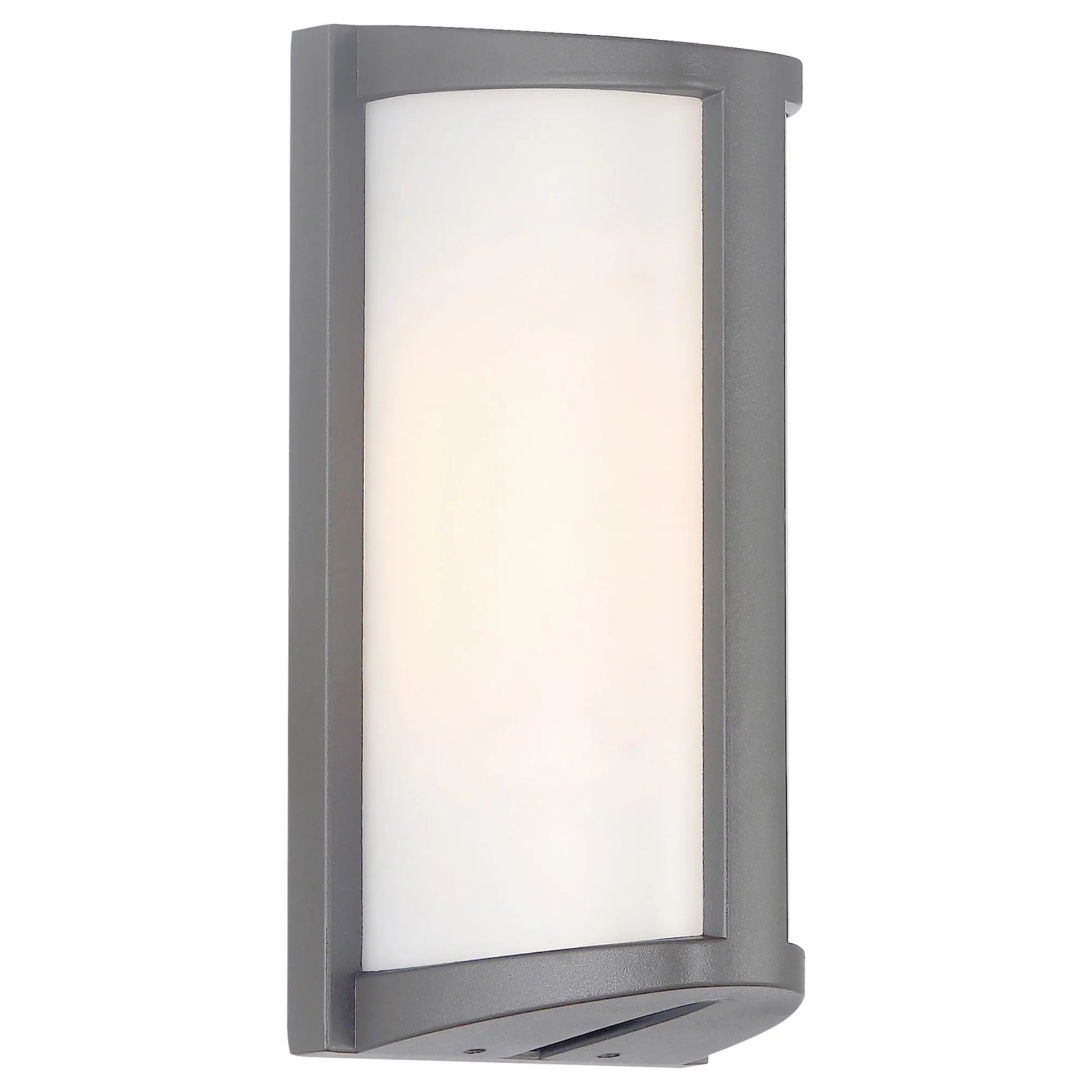 Margate 10" LED Outdoor Wall Sconce, Satin Finish - Bees Lighting