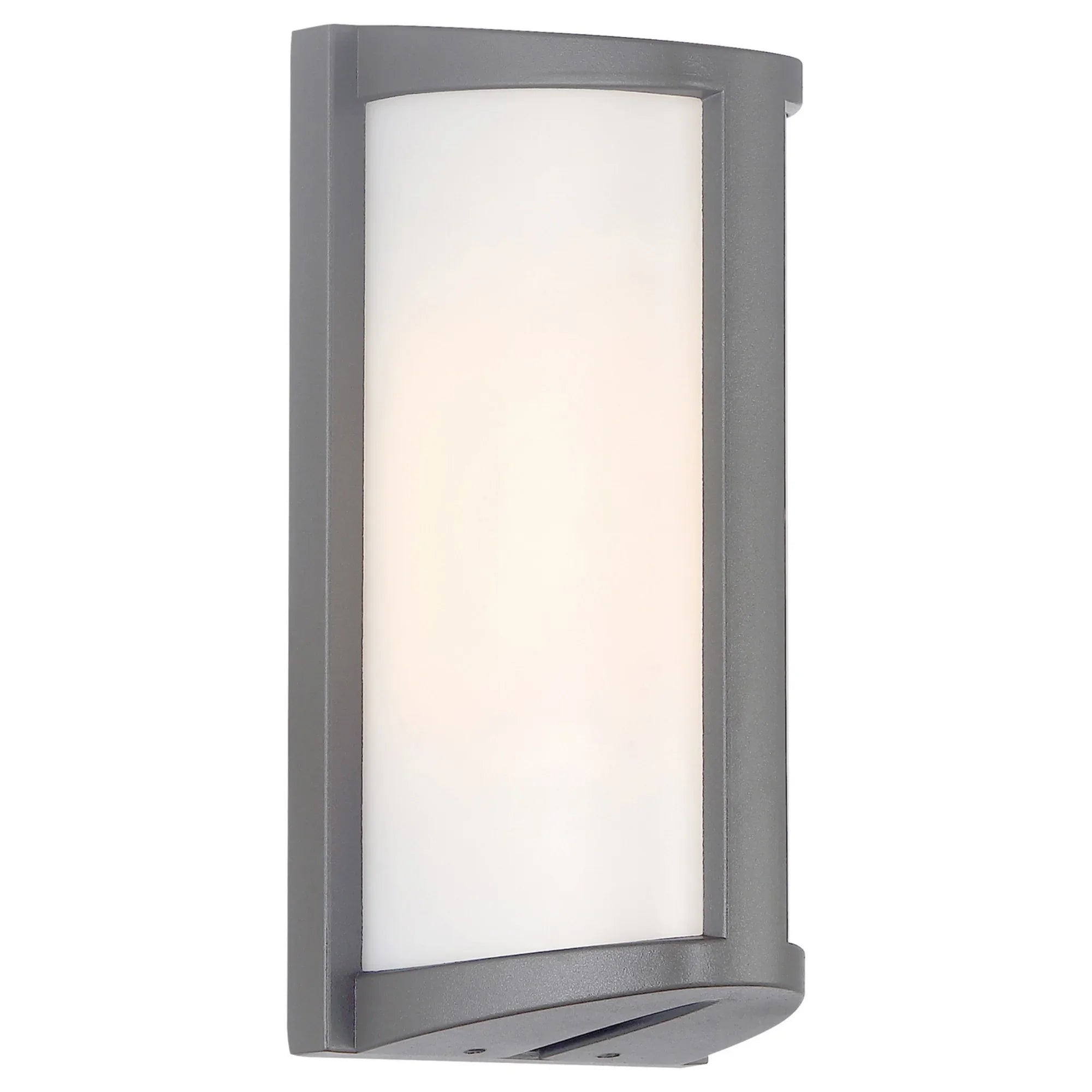 Margate 10" LED Outdoor Wall Sconce, Satin Finish - Bees Lighting