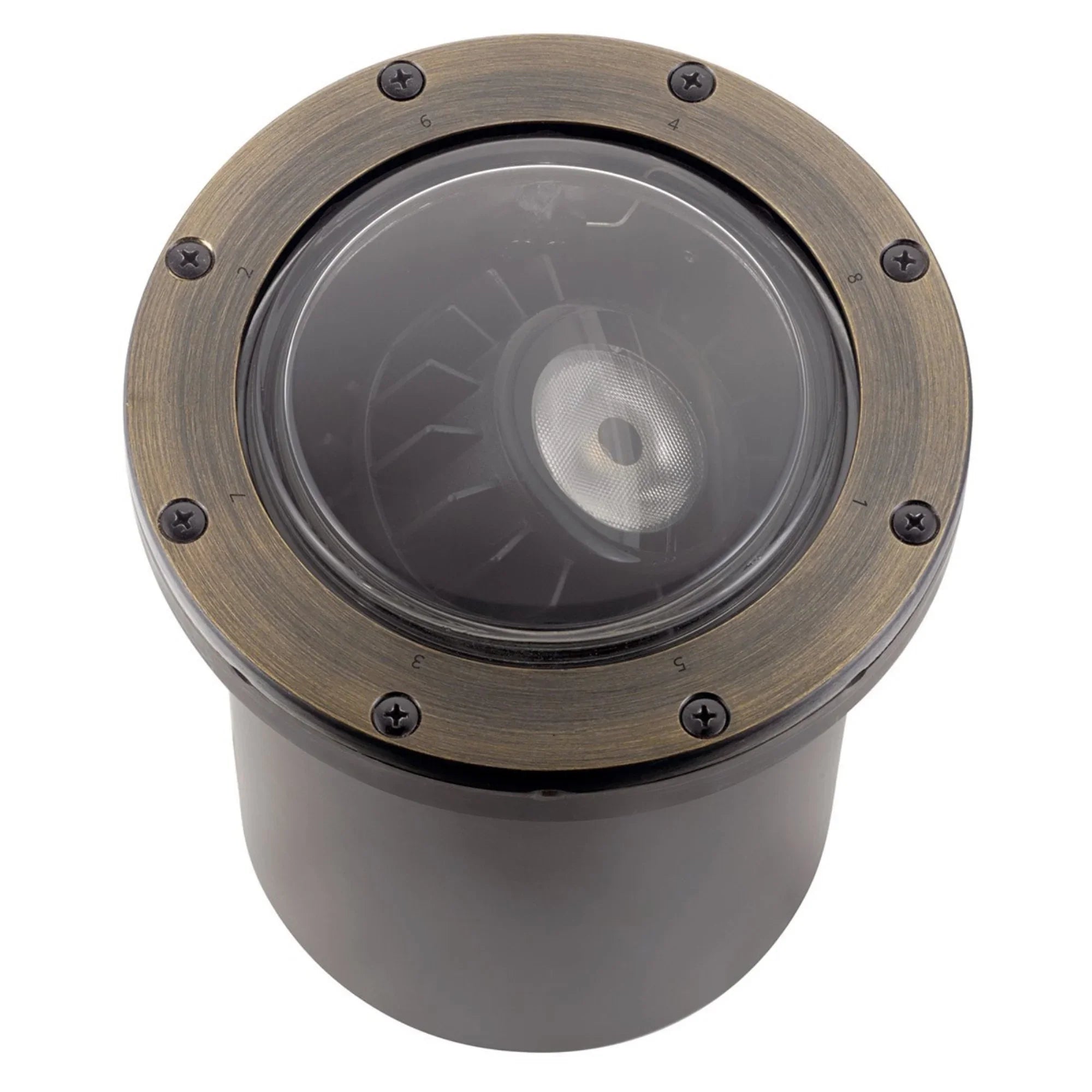 VLO LED In-Ground Landscape Light 60 Degree 2700K Centennial Brass - Bees Lighting