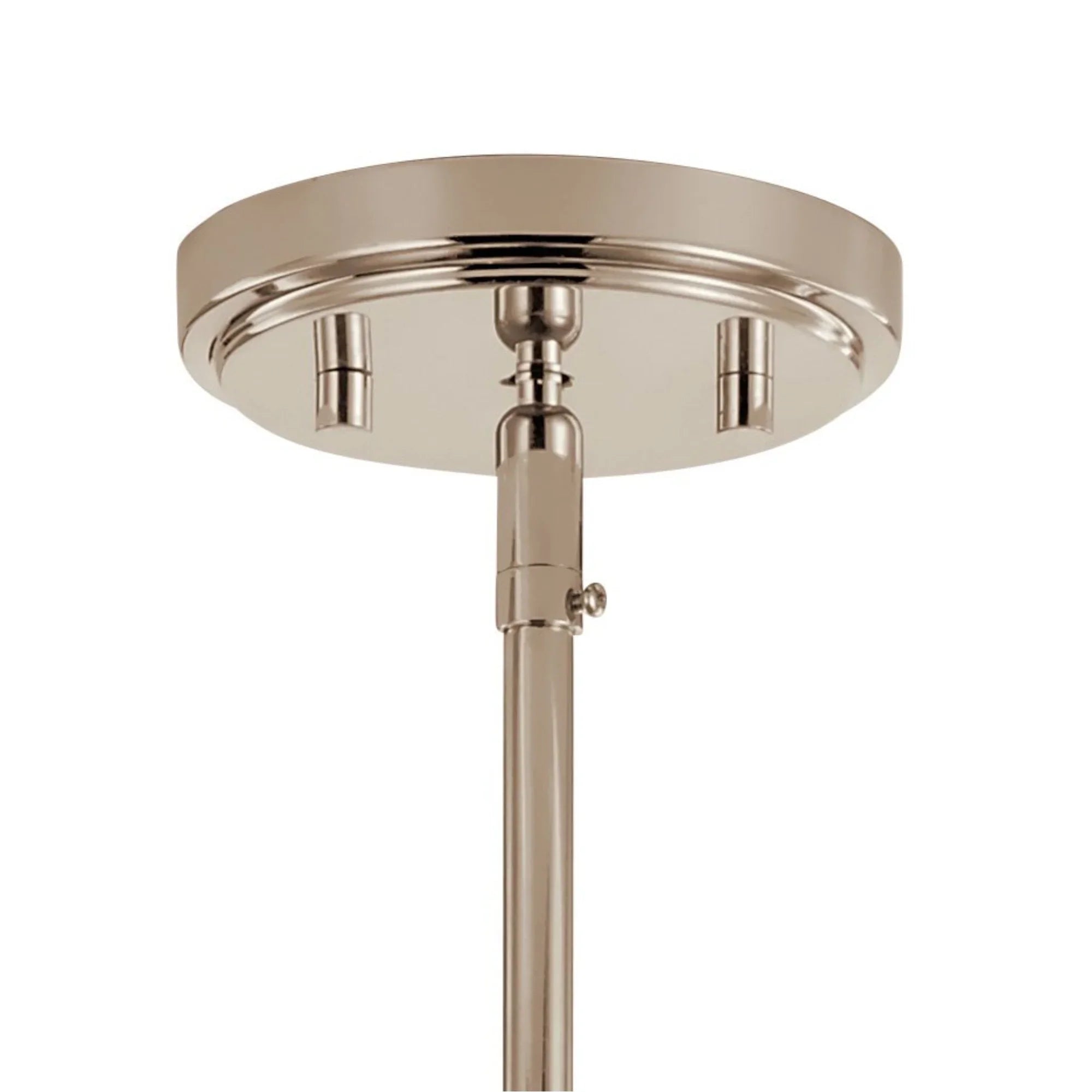 Everett 23" 3-Light Chandelier, Polished Nickel Finish - Bees Lighting