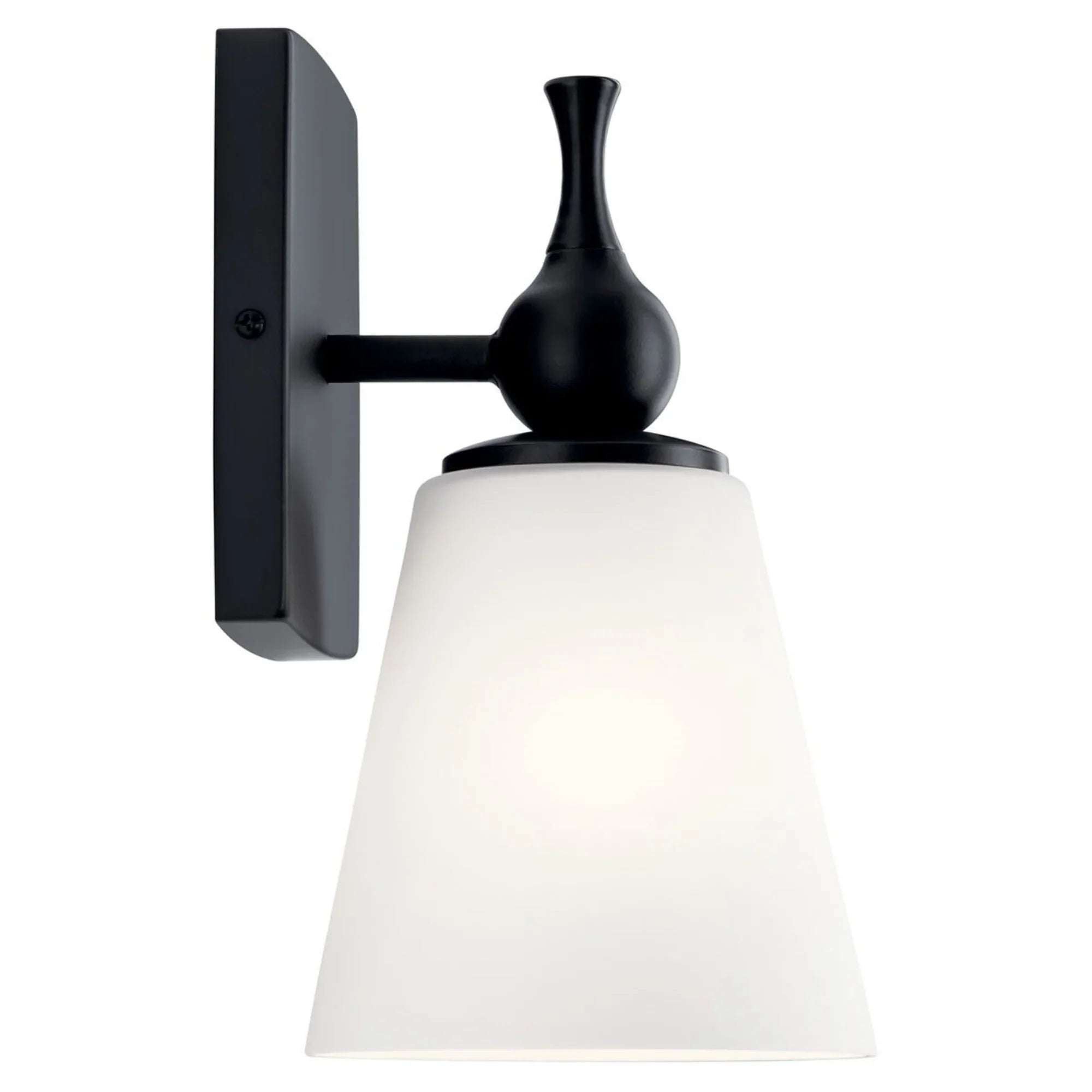 Cosabella 11" Wall Sconce, Black Finish - Bees Lighting