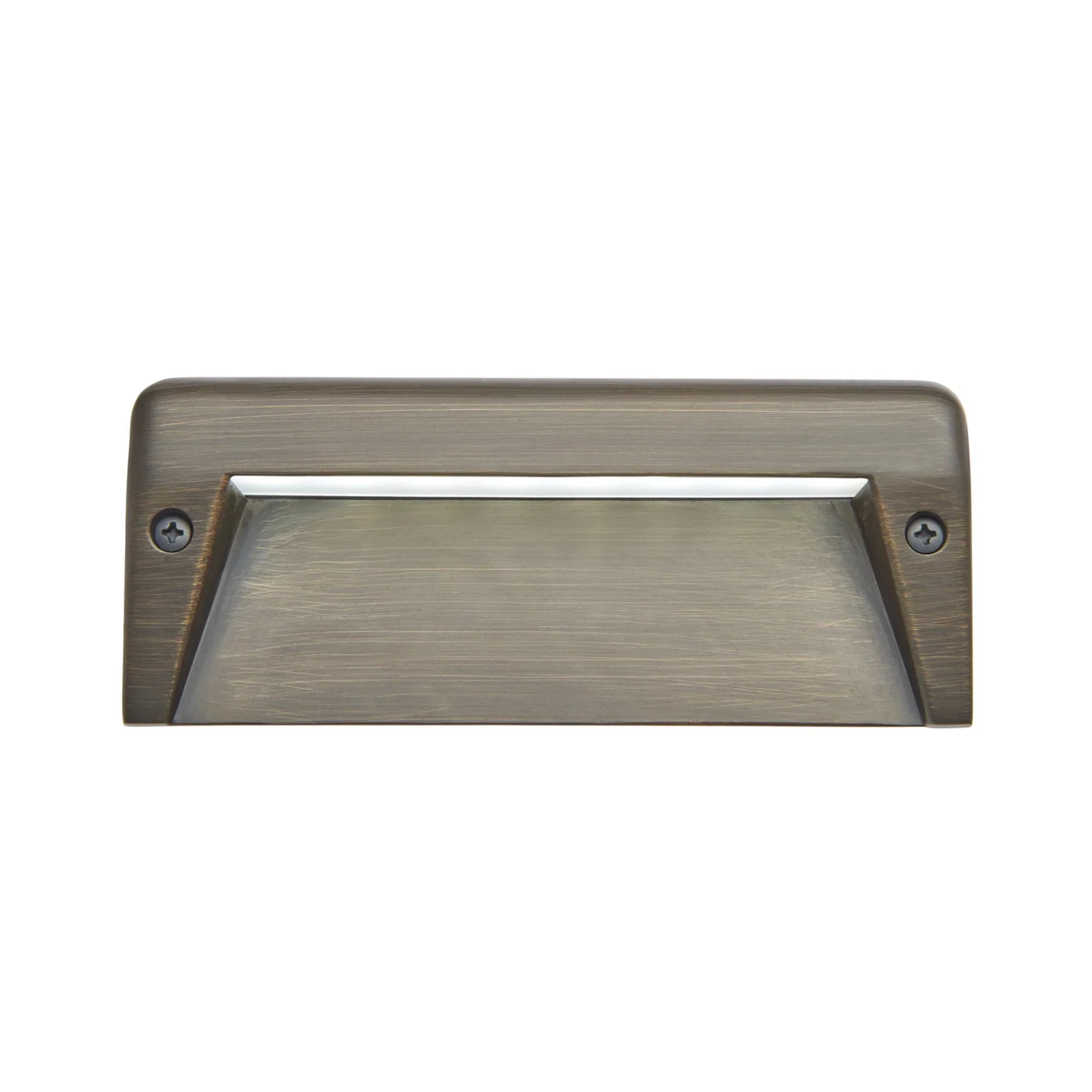12V 6" LED Surface Mount Step Light 3000K Centennial Brass - Bees Lighting