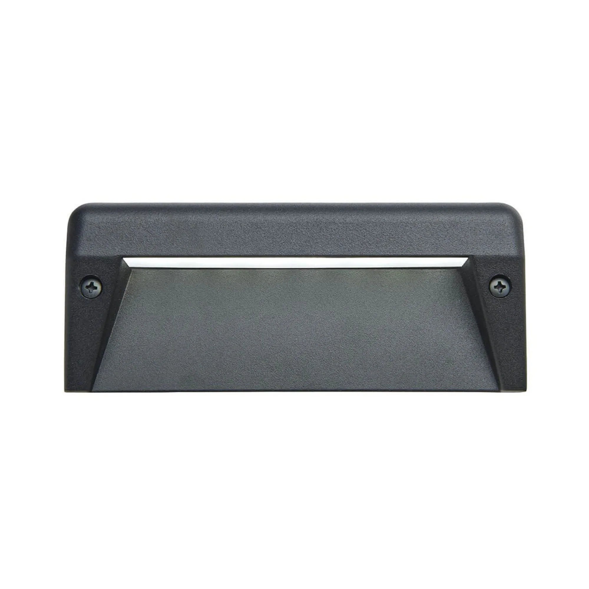 12V 6" LED Surface Mount Step Light 2700K Textured Black - Bees Lighting