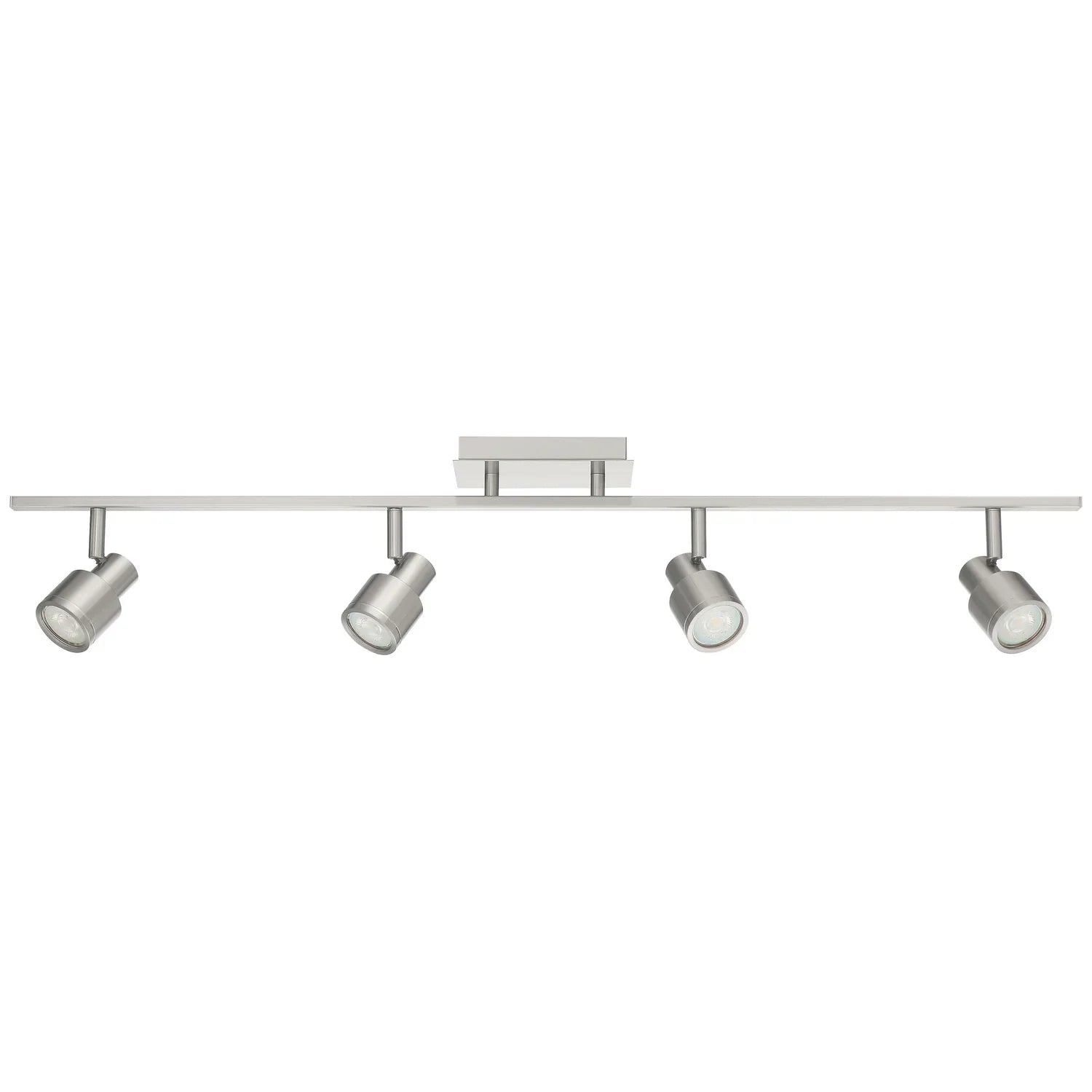 Lincoln 35" Adjustable LED Track Rail, Brushed Steel Finish - Bees Lighting