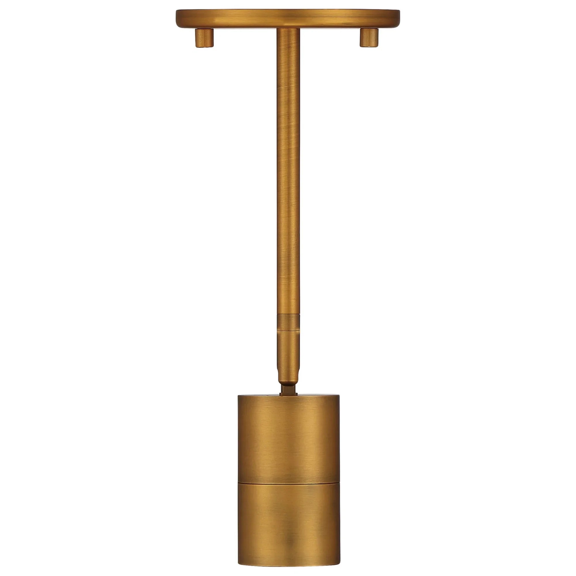 Cafe Dual Mount 4" LED Wall/Ceiling Spotlight, Antique Brushed Brass Finish - Bees Lighting