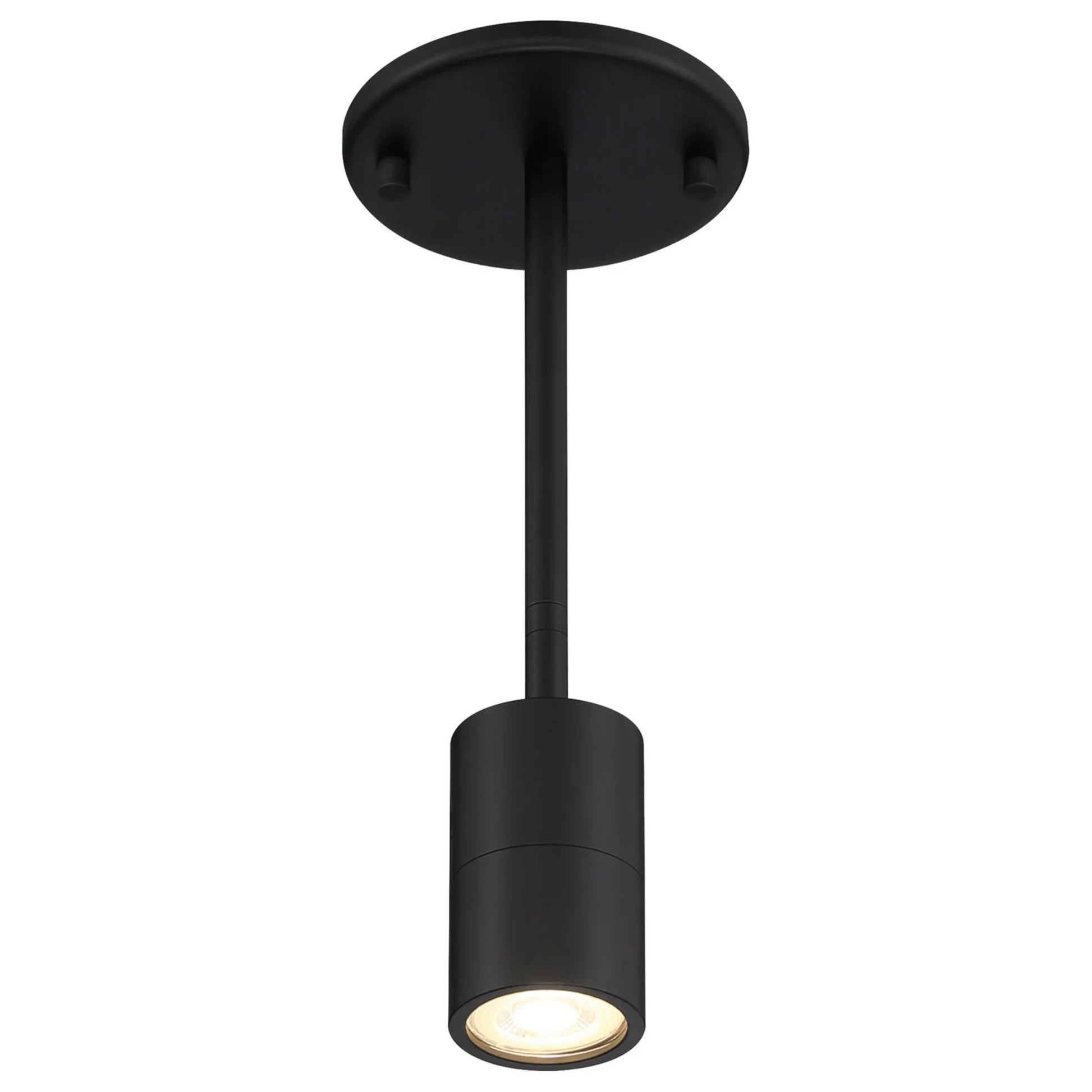 Cafe Dual Mount 4" LED Wall/Ceiling Spotlight, Matte Black Finish - Bees Lighting