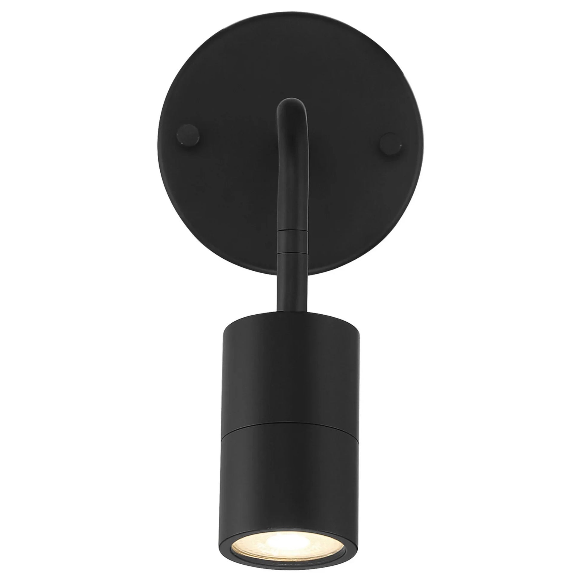 Cafe Dual Mount 4" LED Wall/Ceiling Spotlight, Matte Black Finish - Bees Lighting