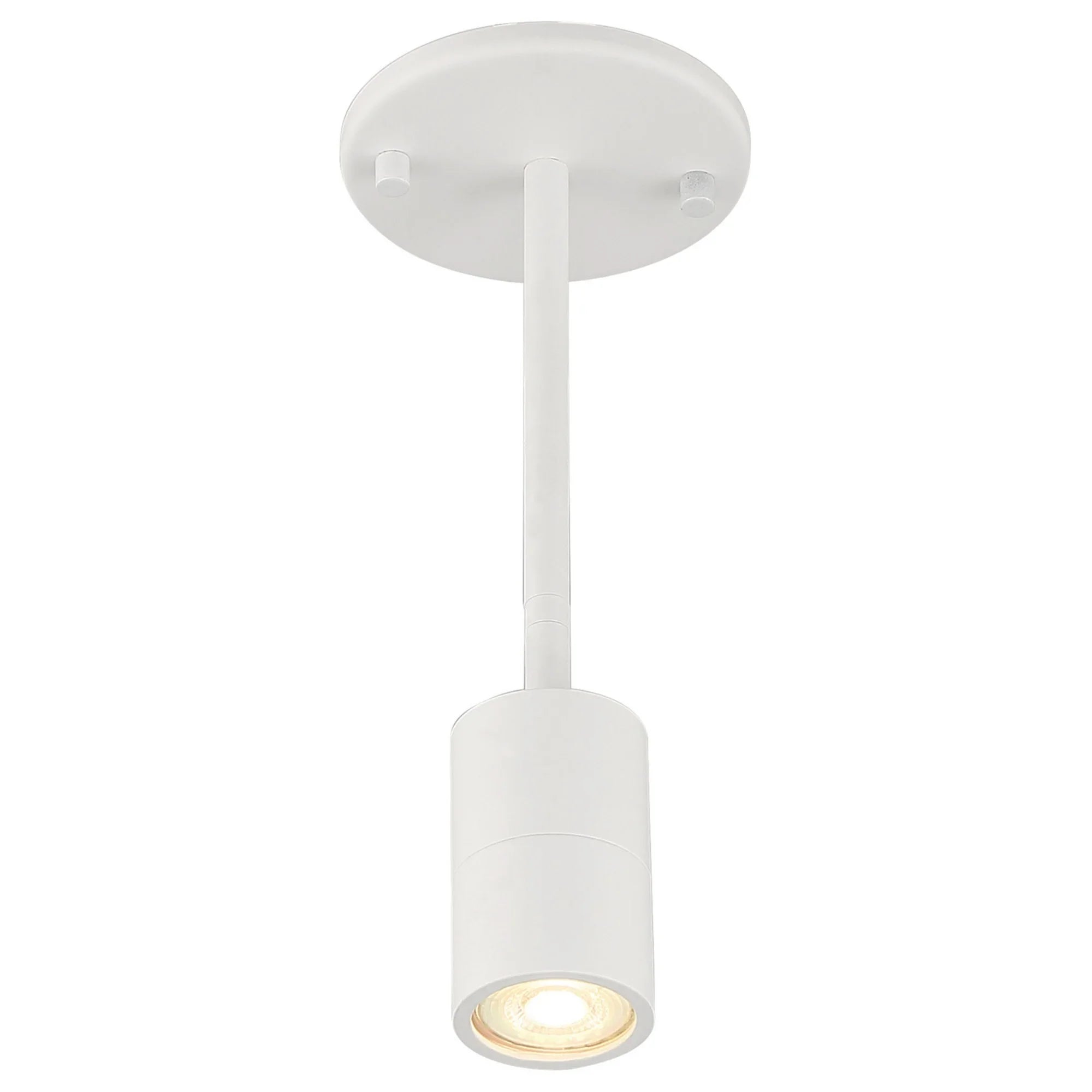 Cafe Dual Mount 4" LED Wall/Ceiling Spotlight, Matte White Finish - Bees Lighting