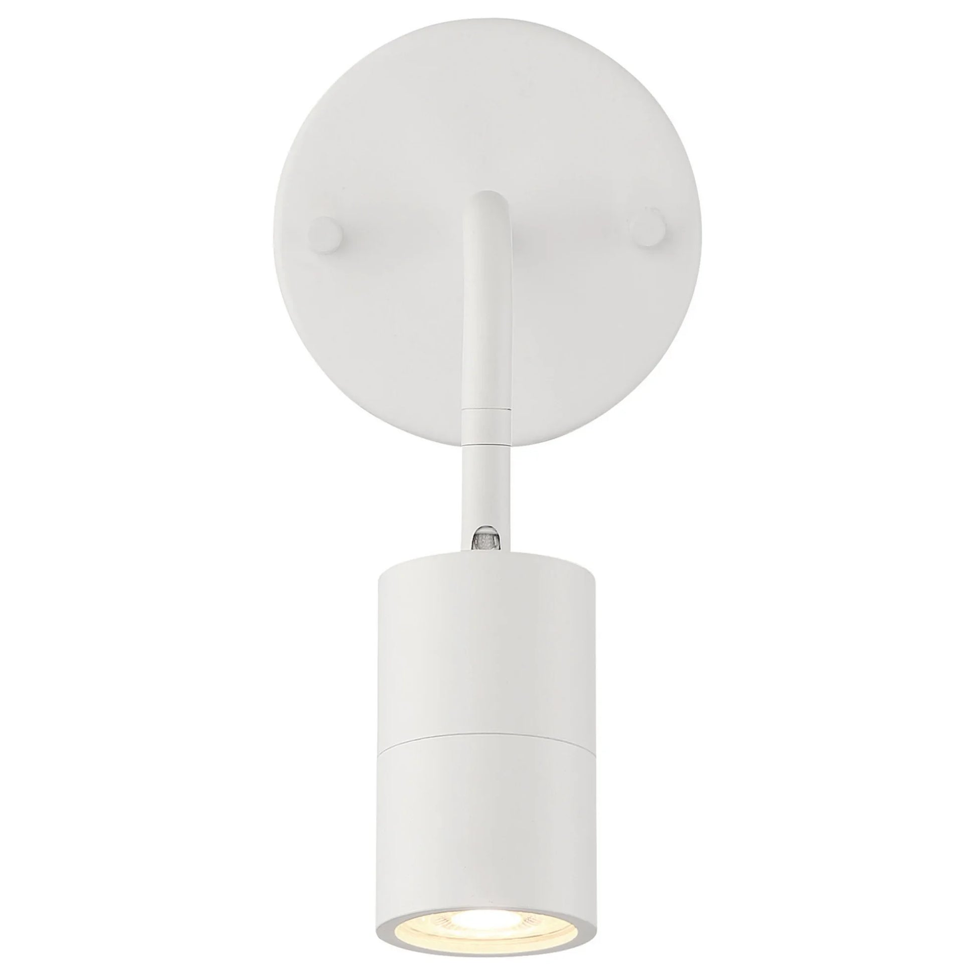 Cafe Dual Mount 4" LED Wall/Ceiling Spotlight, Matte White Finish - Bees Lighting