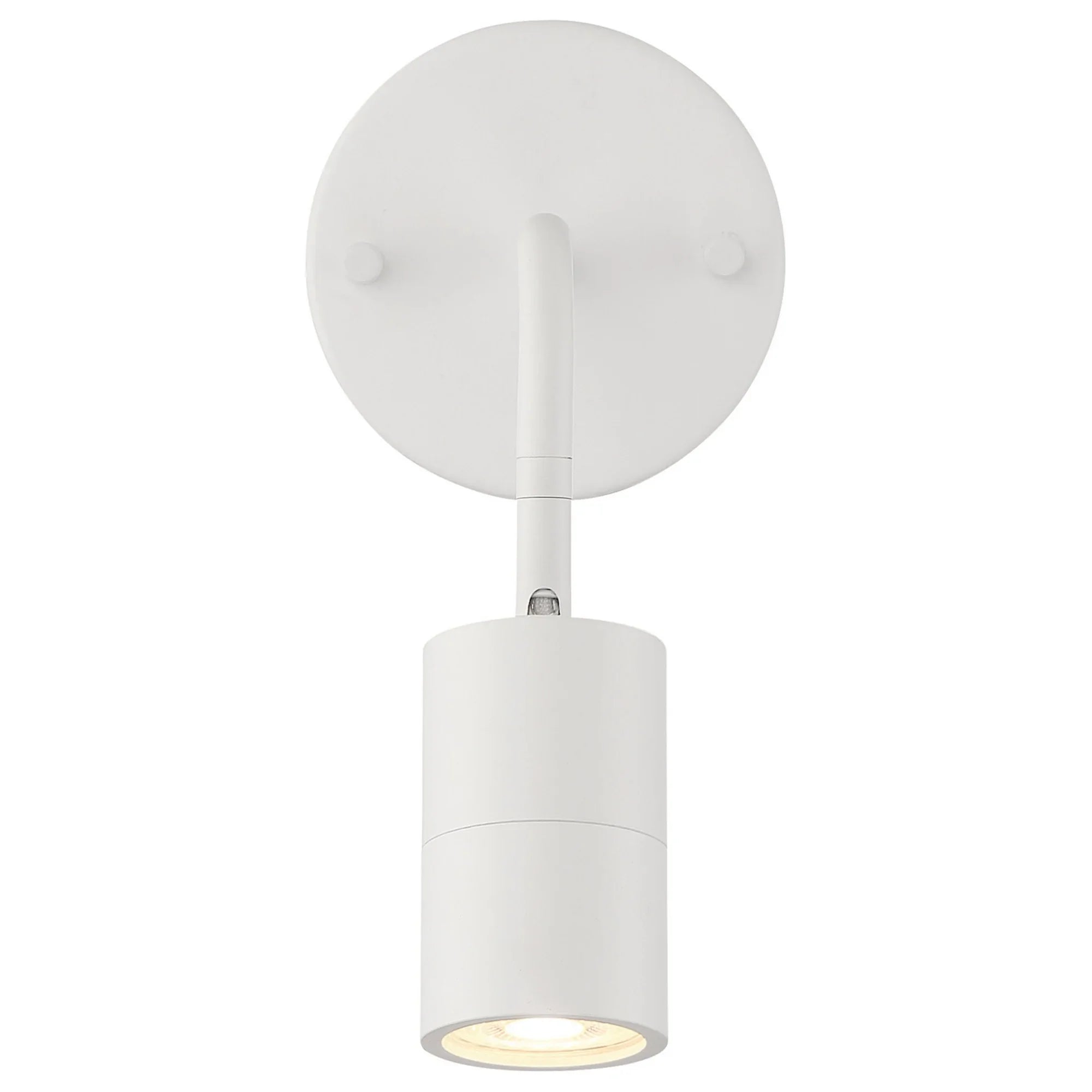 Cafe Dual Mount 4" LED Wall/Ceiling Spotlight, Matte White Finish - Bees Lighting