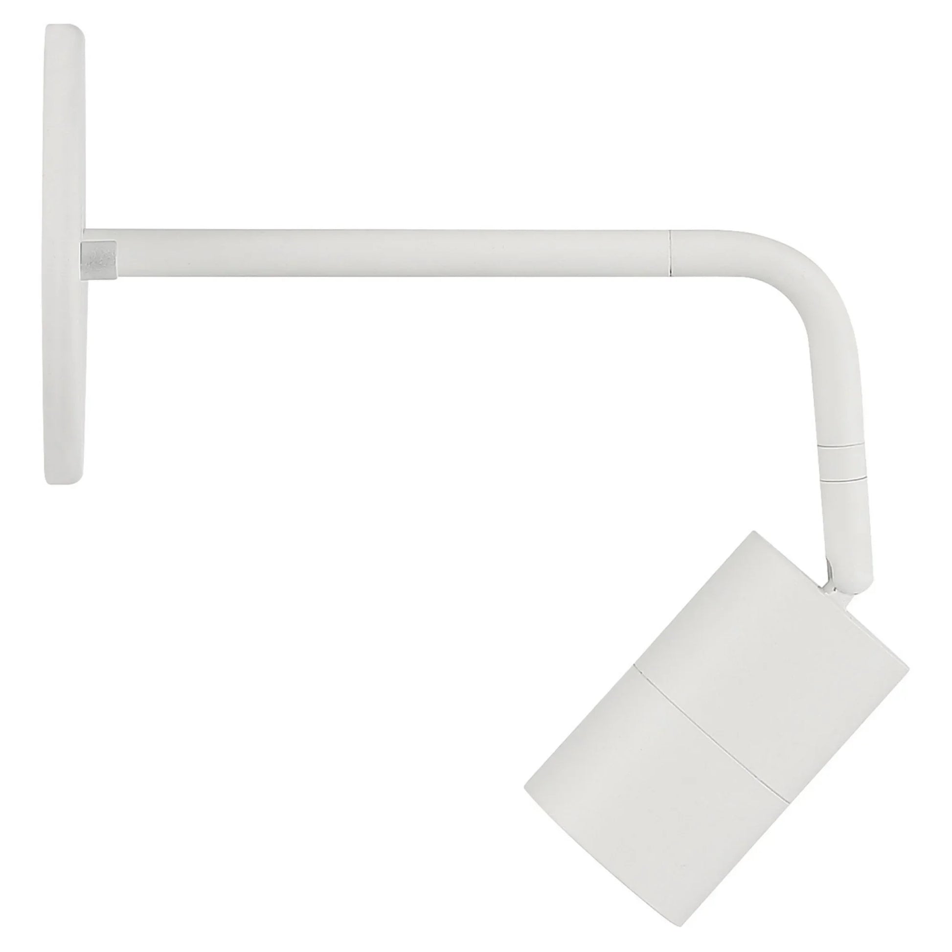 Cafe Dual Mount 4" LED Wall/Ceiling Spotlight, Matte White Finish - Bees Lighting