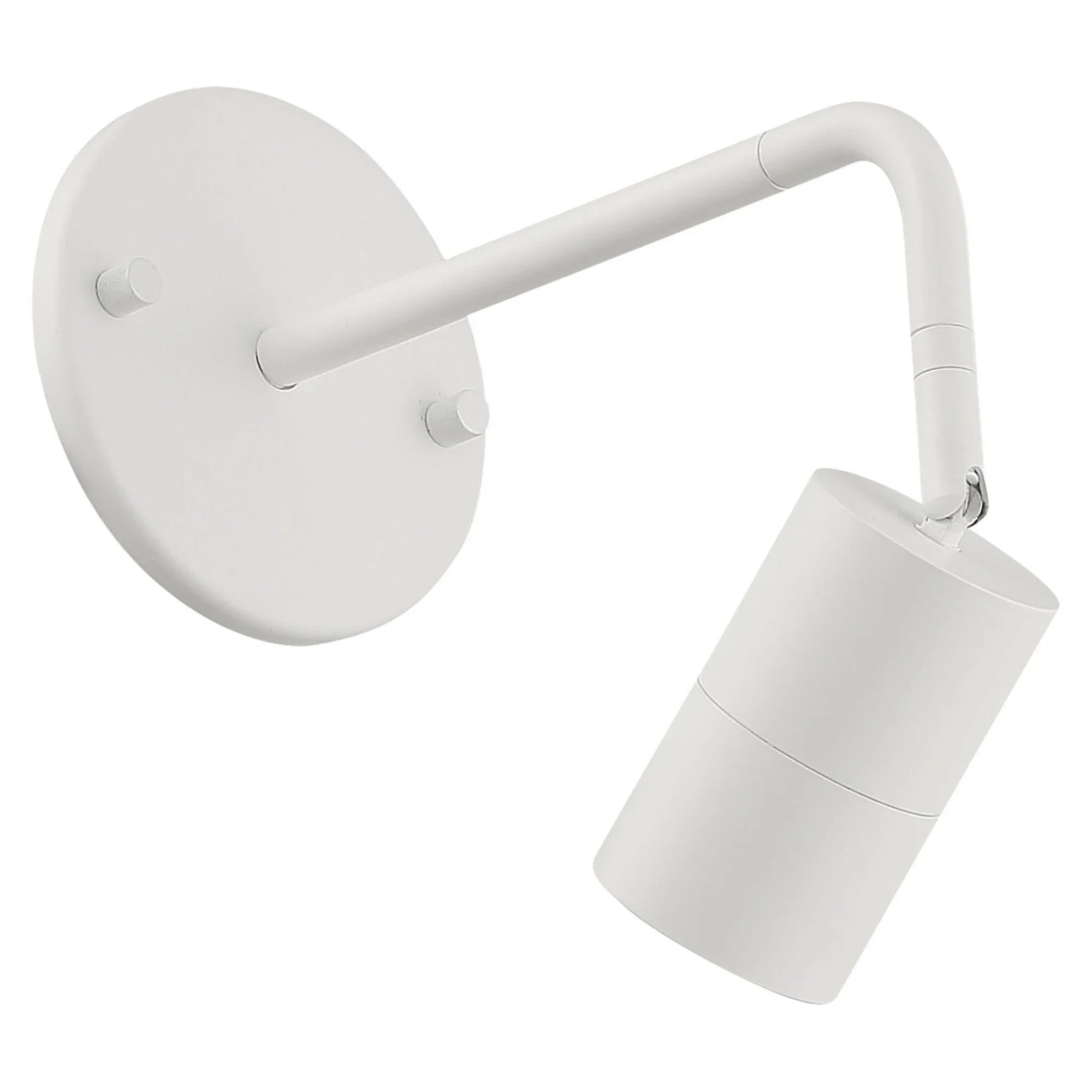 Cafe Dual Mount 4" LED Wall/Ceiling Spotlight, Matte White Finish - Bees Lighting