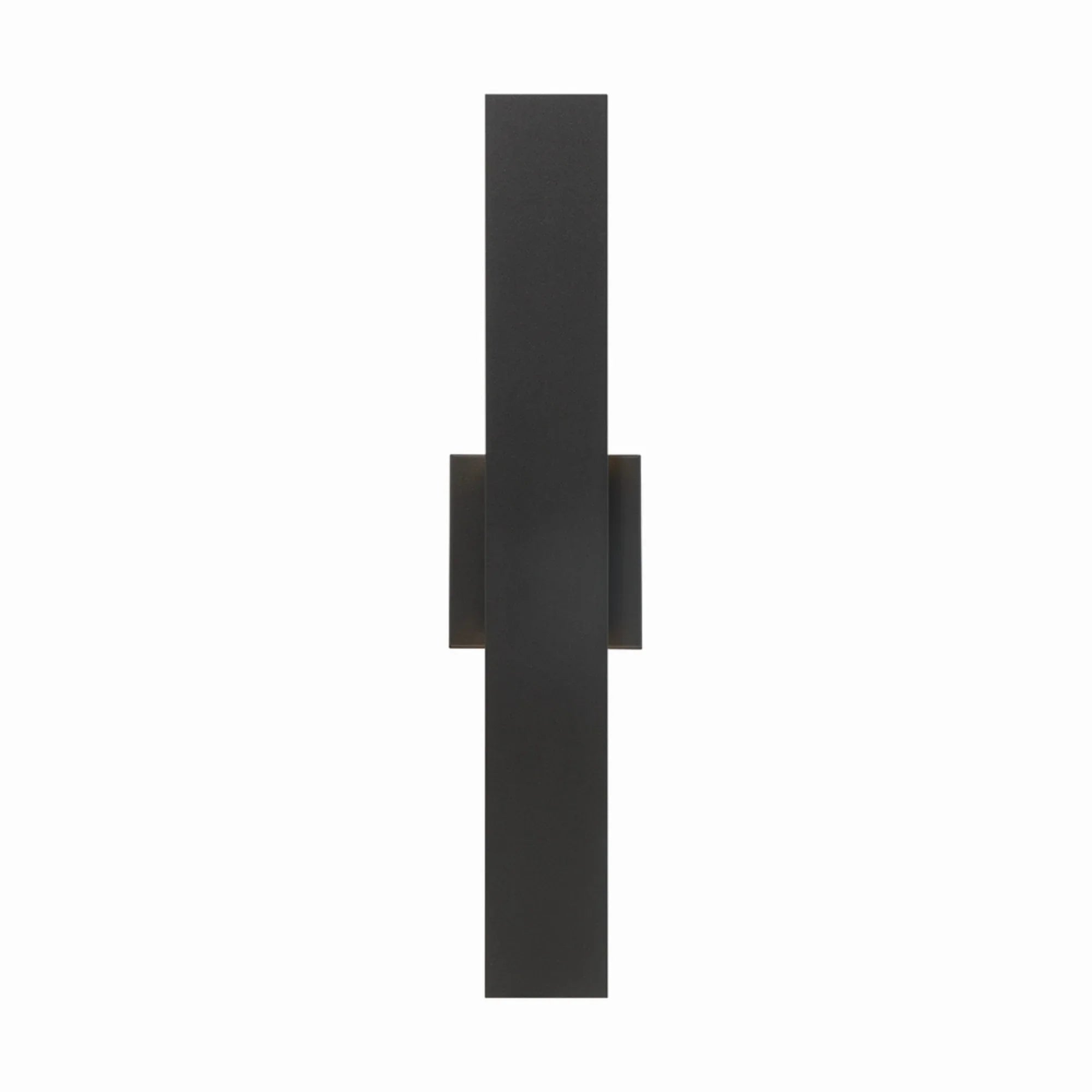 Annette 23" LED Outdoor Wall Sconce, Black Finish - Bees Lighting
