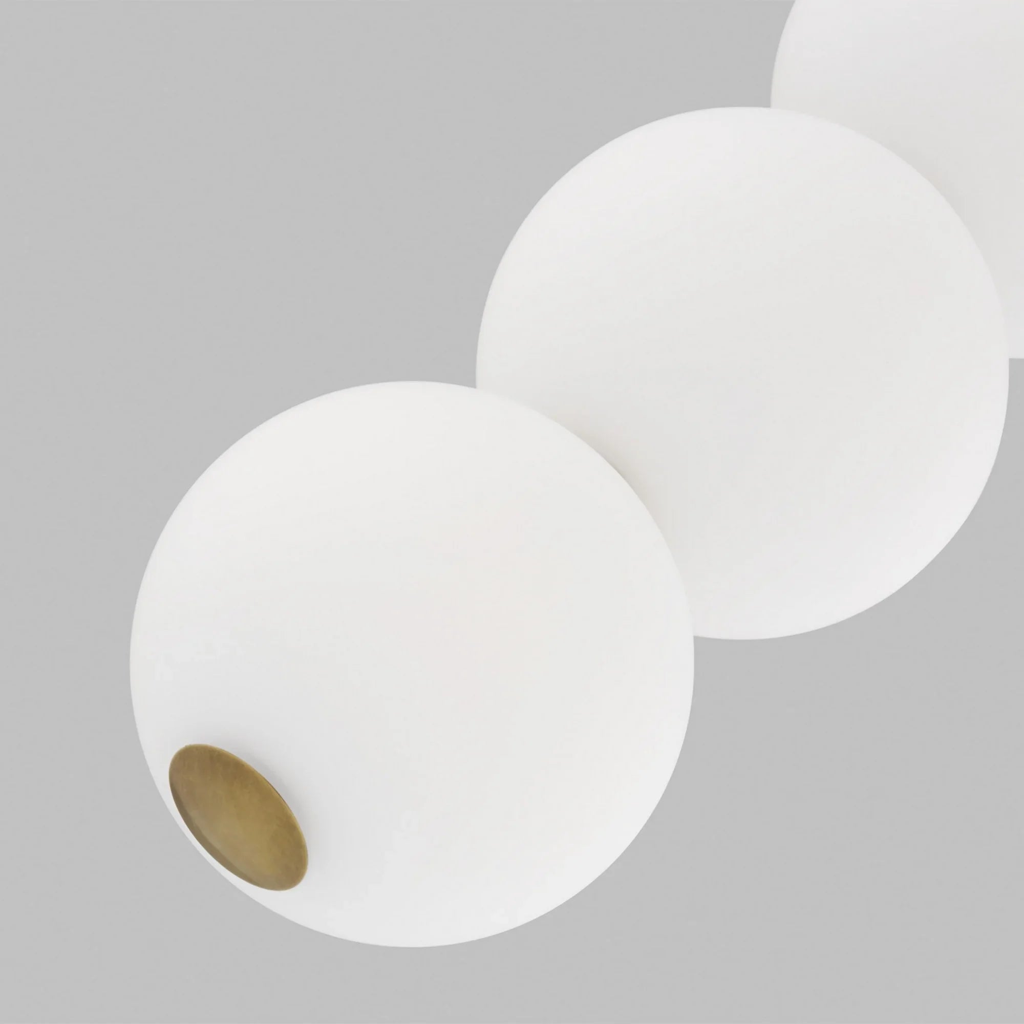 Orbet 5-Light Pendant, Natural Brass Finish - Bees Lighting