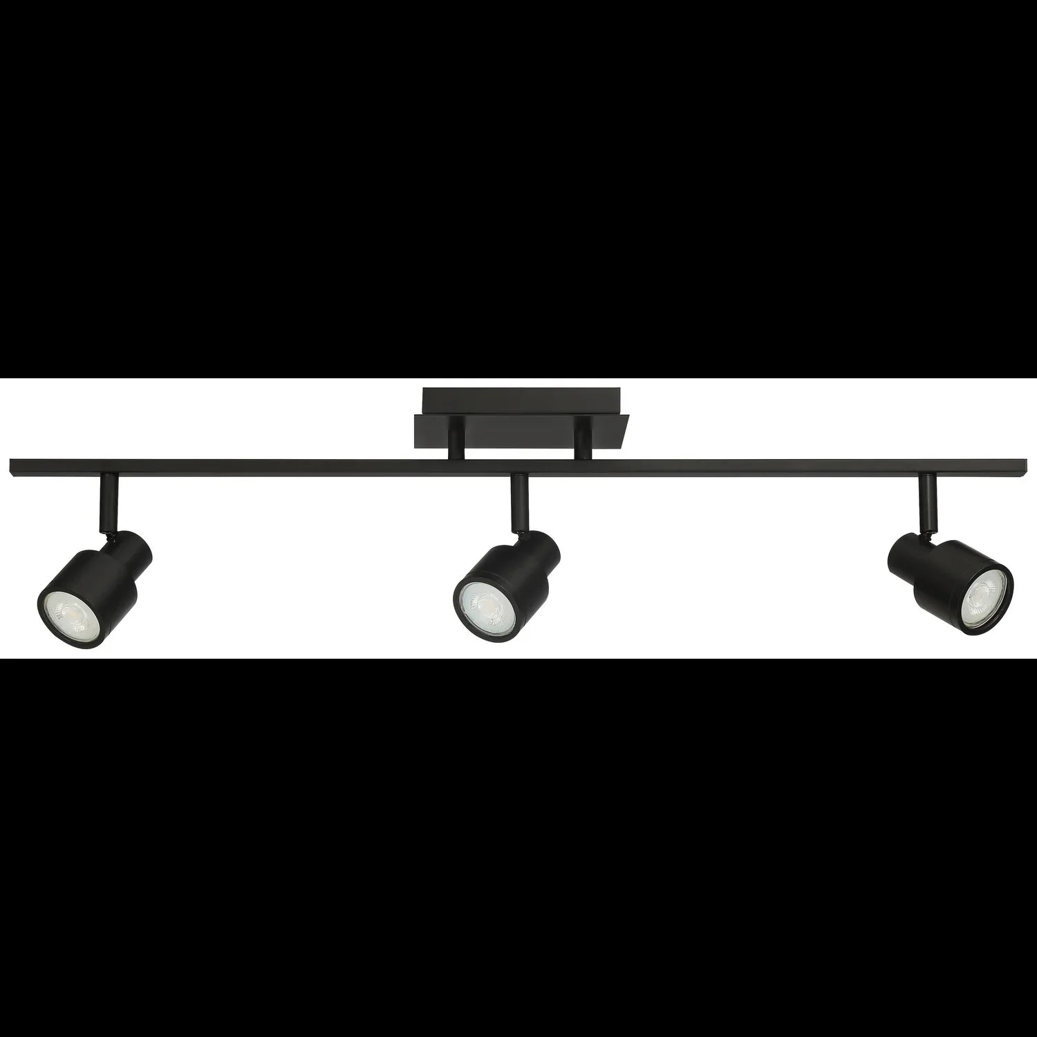 Lincoln 28" Adjustable LED Track Rail, Matte Black Finish - Bees Lighting