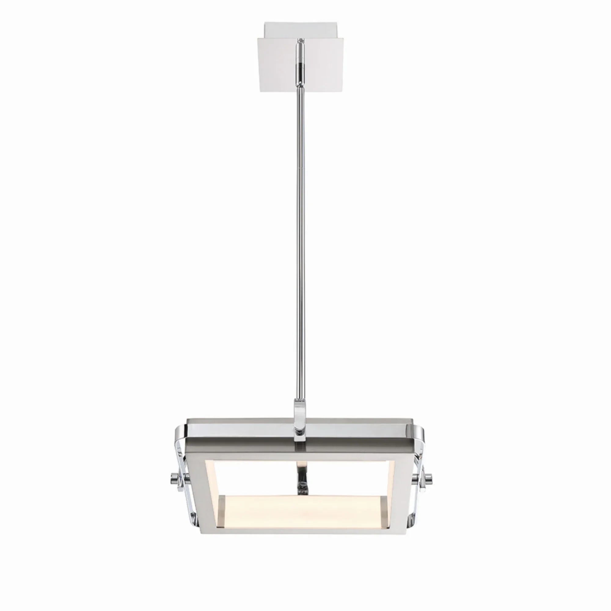 Annilo 15" LED Pendant, Chrome Finish - Bees Lighting