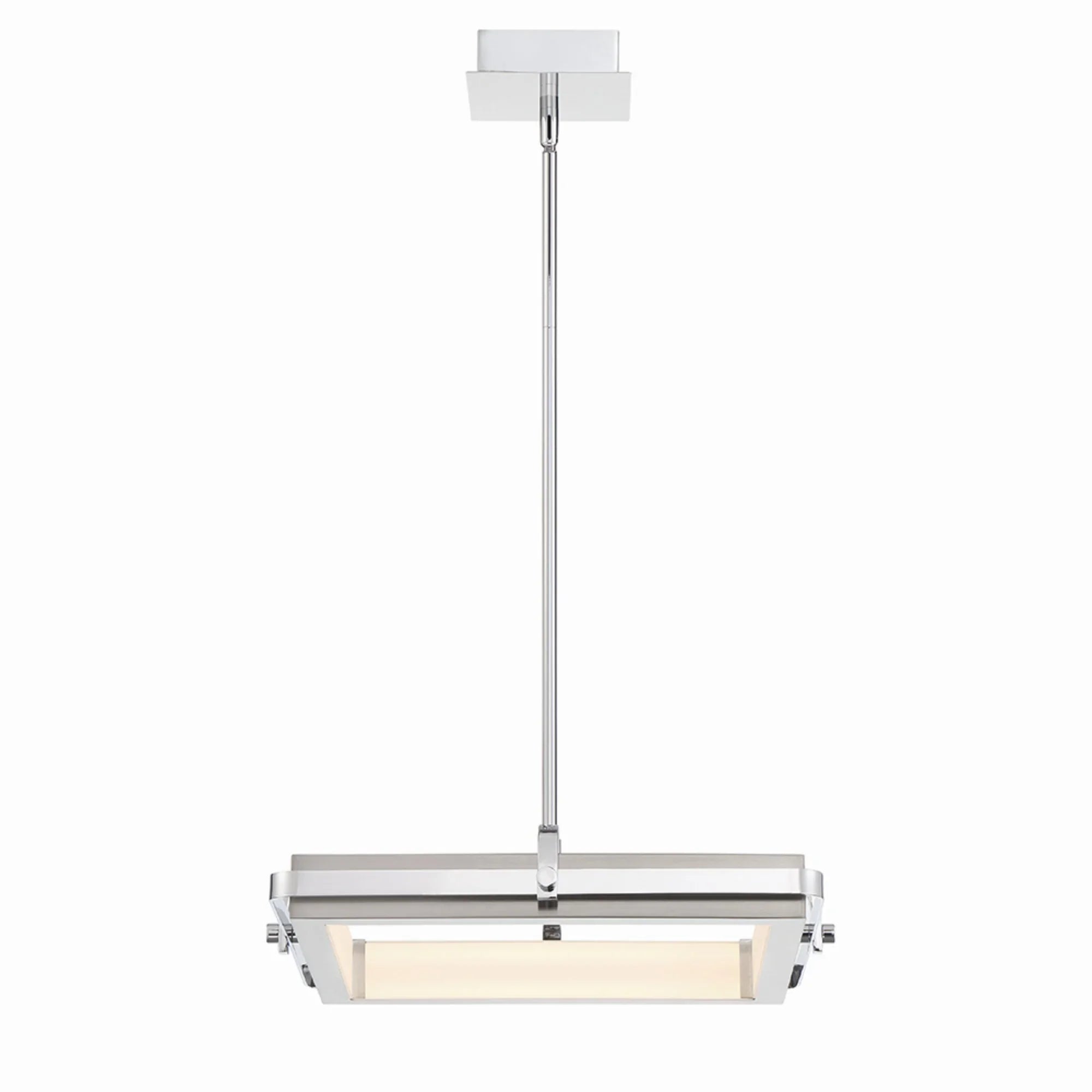 Annilo 18" LED Pendant, Chrome Finish - Bees Lighting