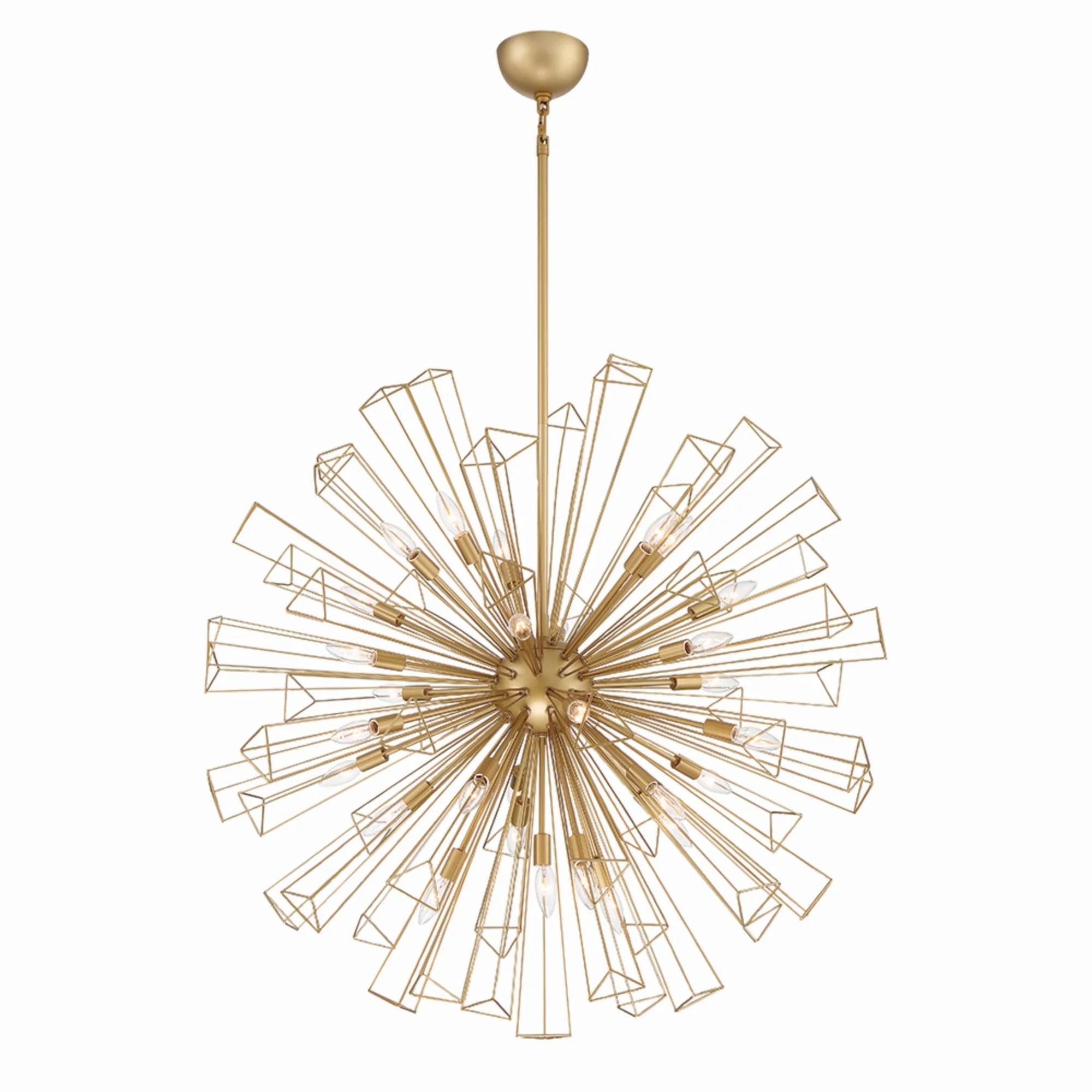 Dendelio 29-Light 40" Chandelier, Gold Finish - Bees Lighting