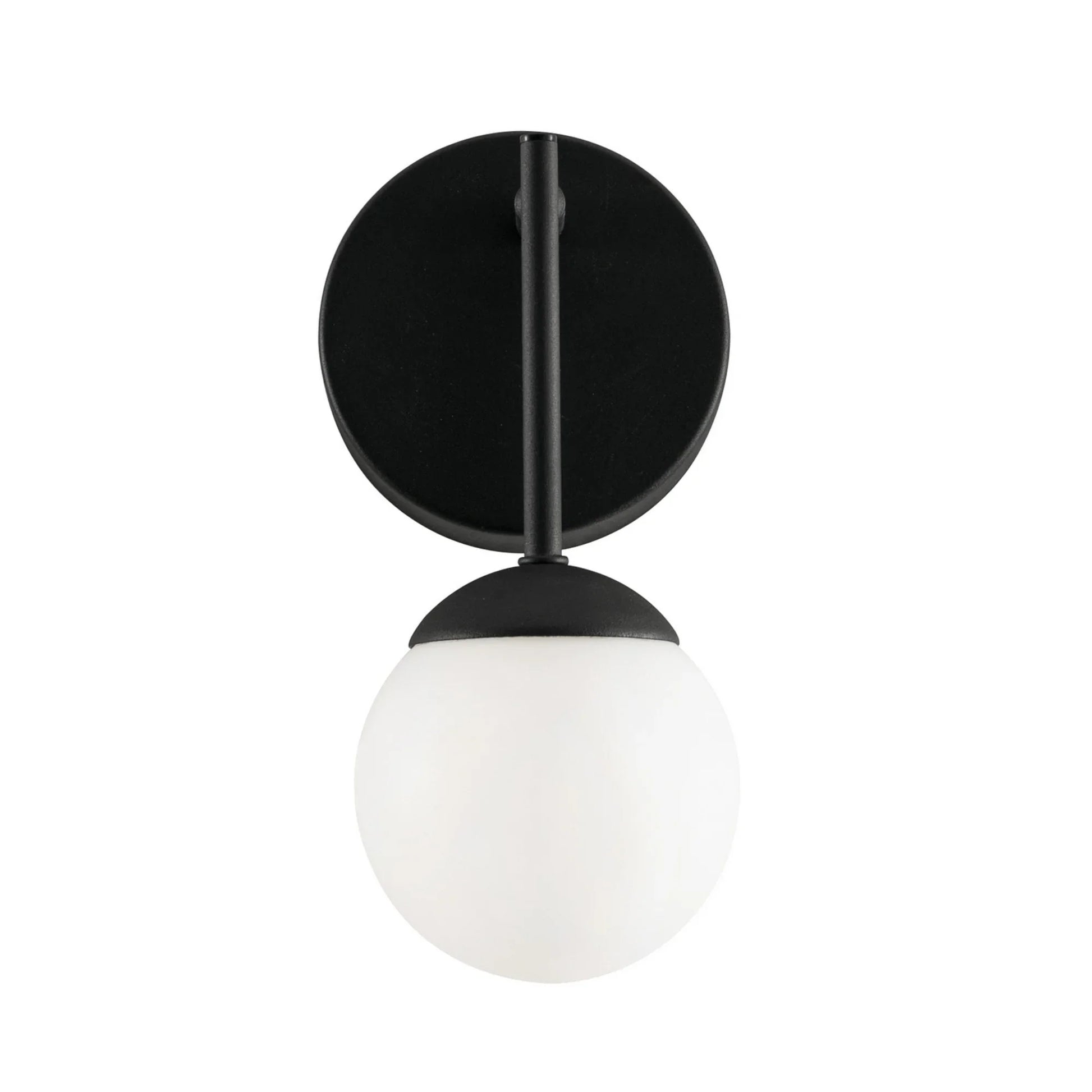 Pearl 9" LED Wall Sconce, Black Finish - Bees Lighting