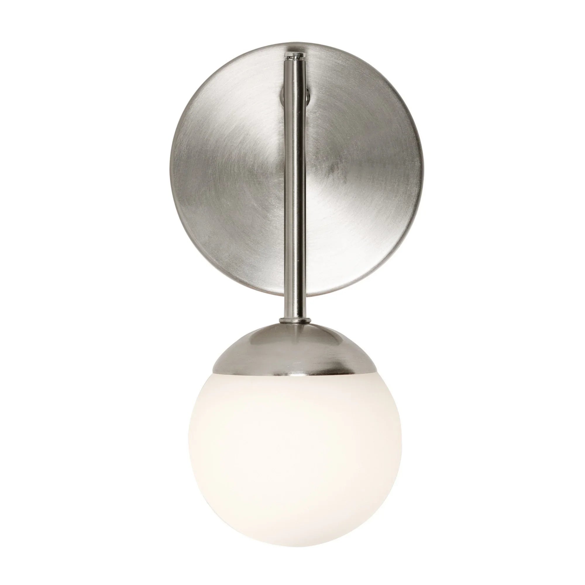 Pearl 9" LED Wall Sconce, Satin Nickel Finish - Bees Lighting