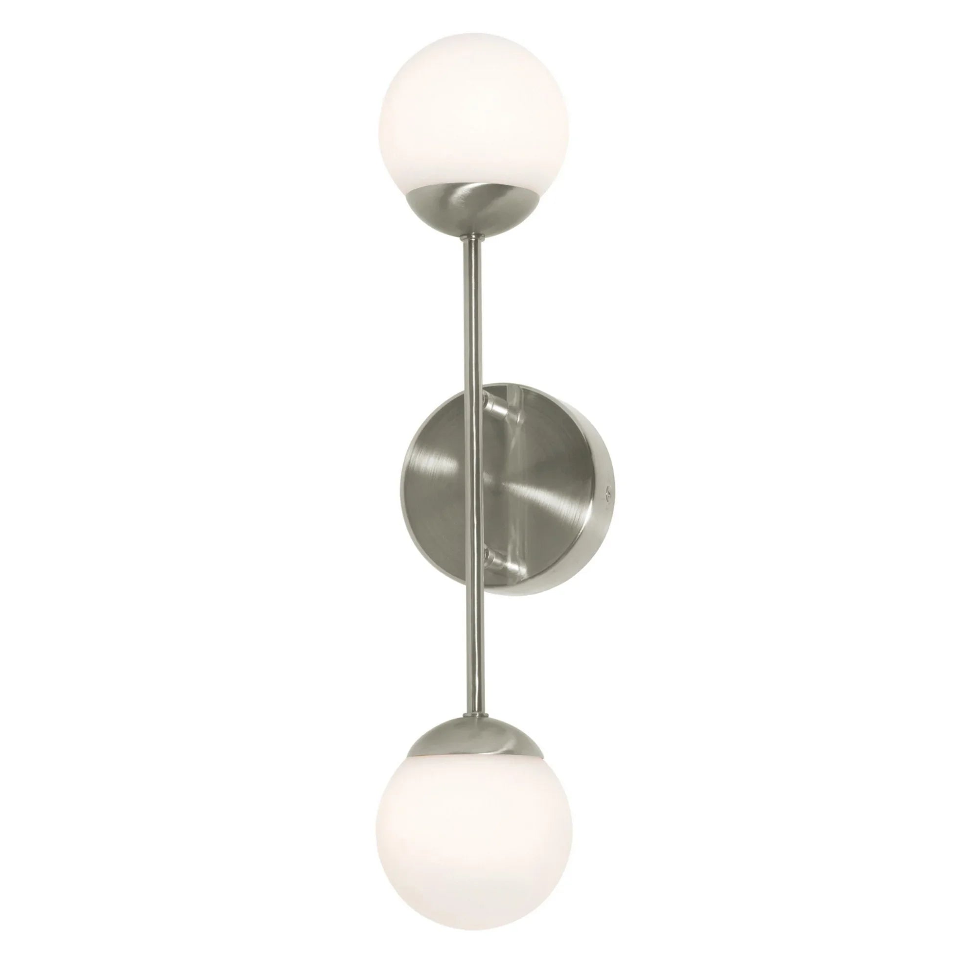 Pearl 17" LED Wall Sconce, Satin Nickel Finish - Bees Lighting