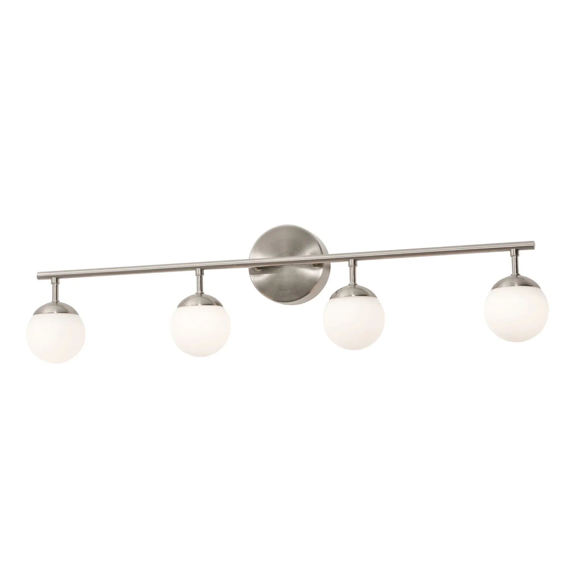 Pearl 32" LED Vanity, Satin Nickel Finish - Bees Lighting