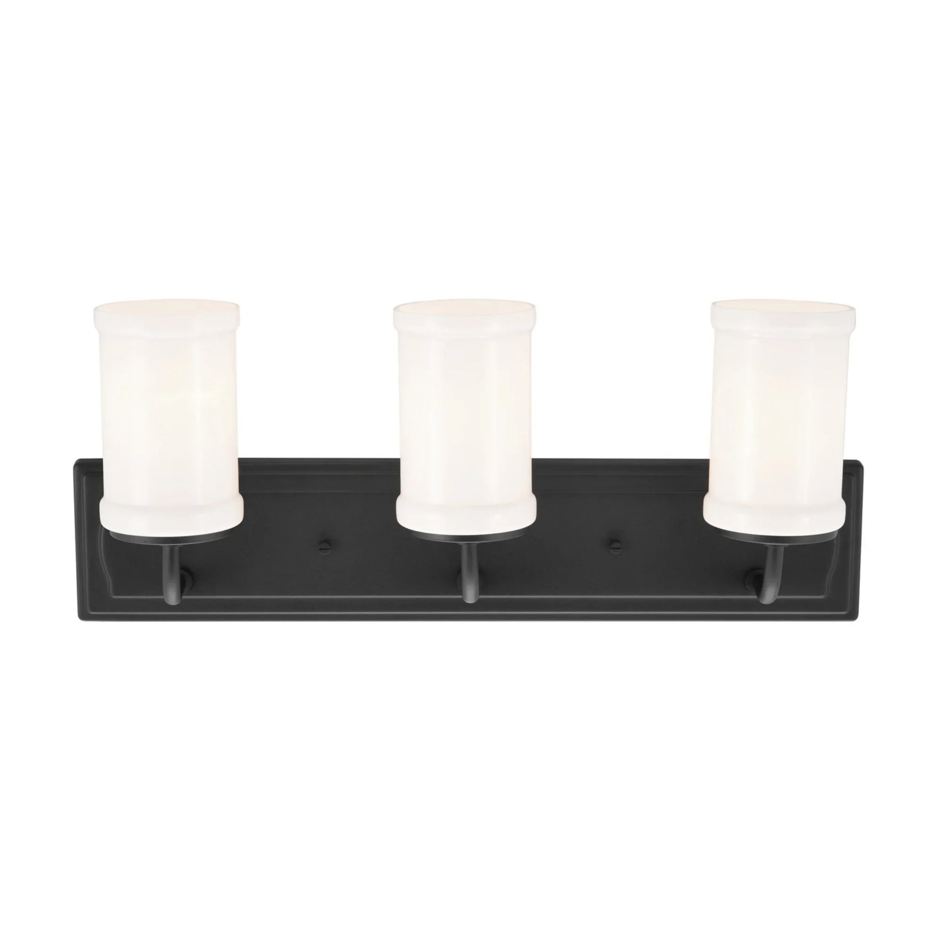 Vetivene 24" 3-Light Bath Vanity Light, Textured Black Finish - Bees Lighting
