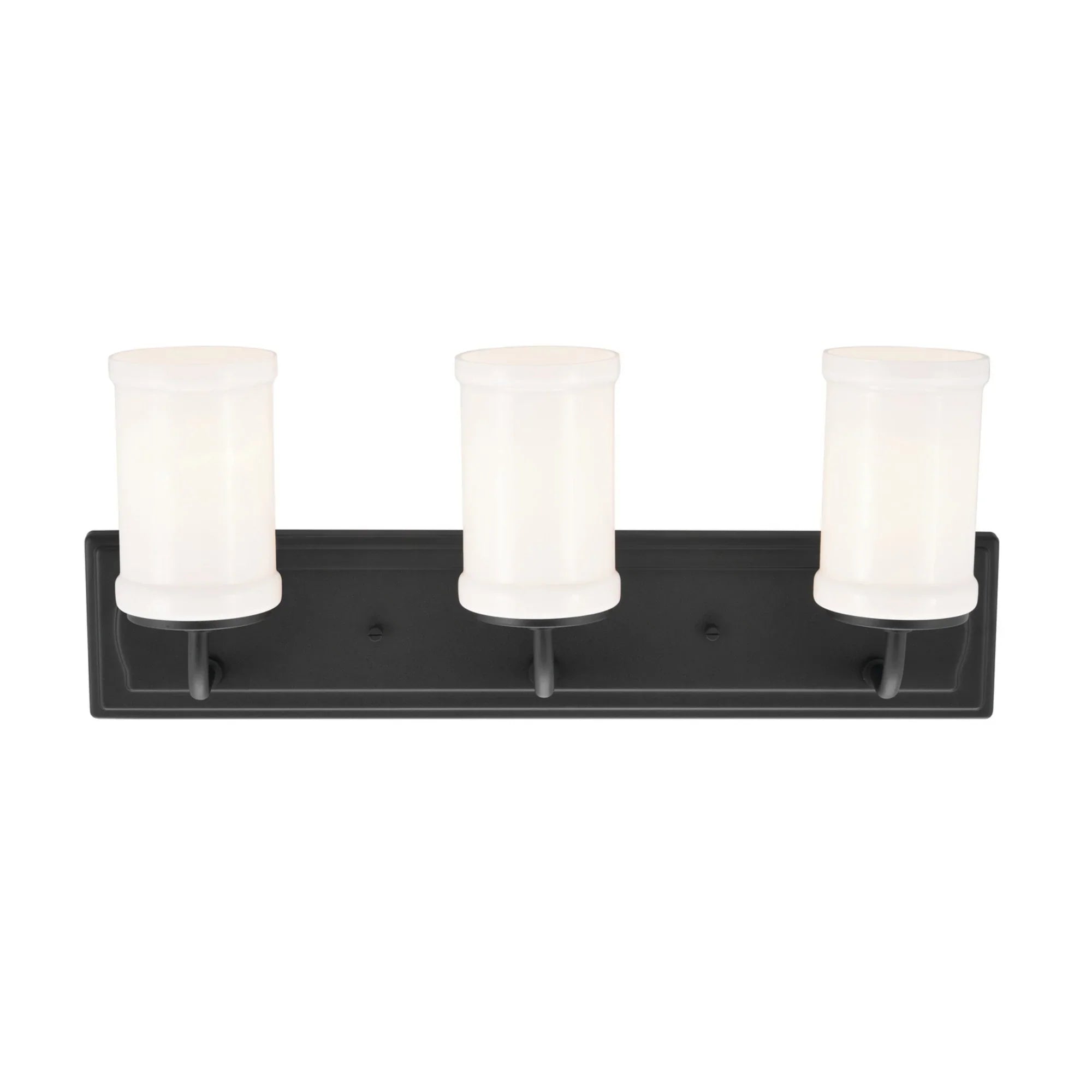 Vetivene 24" 3-Light Bath Vanity Light, Textured Black Finish - Bees Lighting