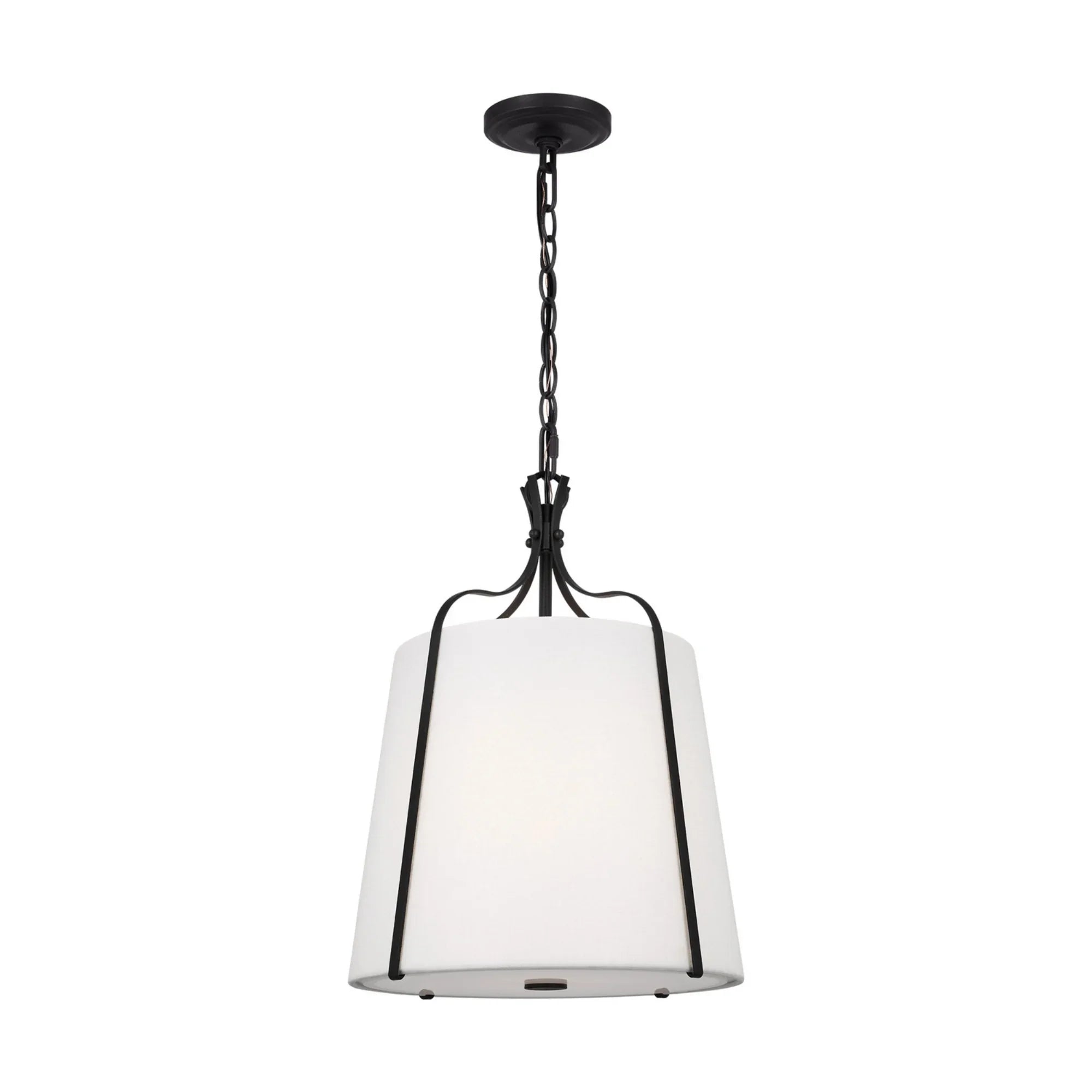 Leander 14" Small Hanging Shade, Smith Steel Finish - Bees Lighting