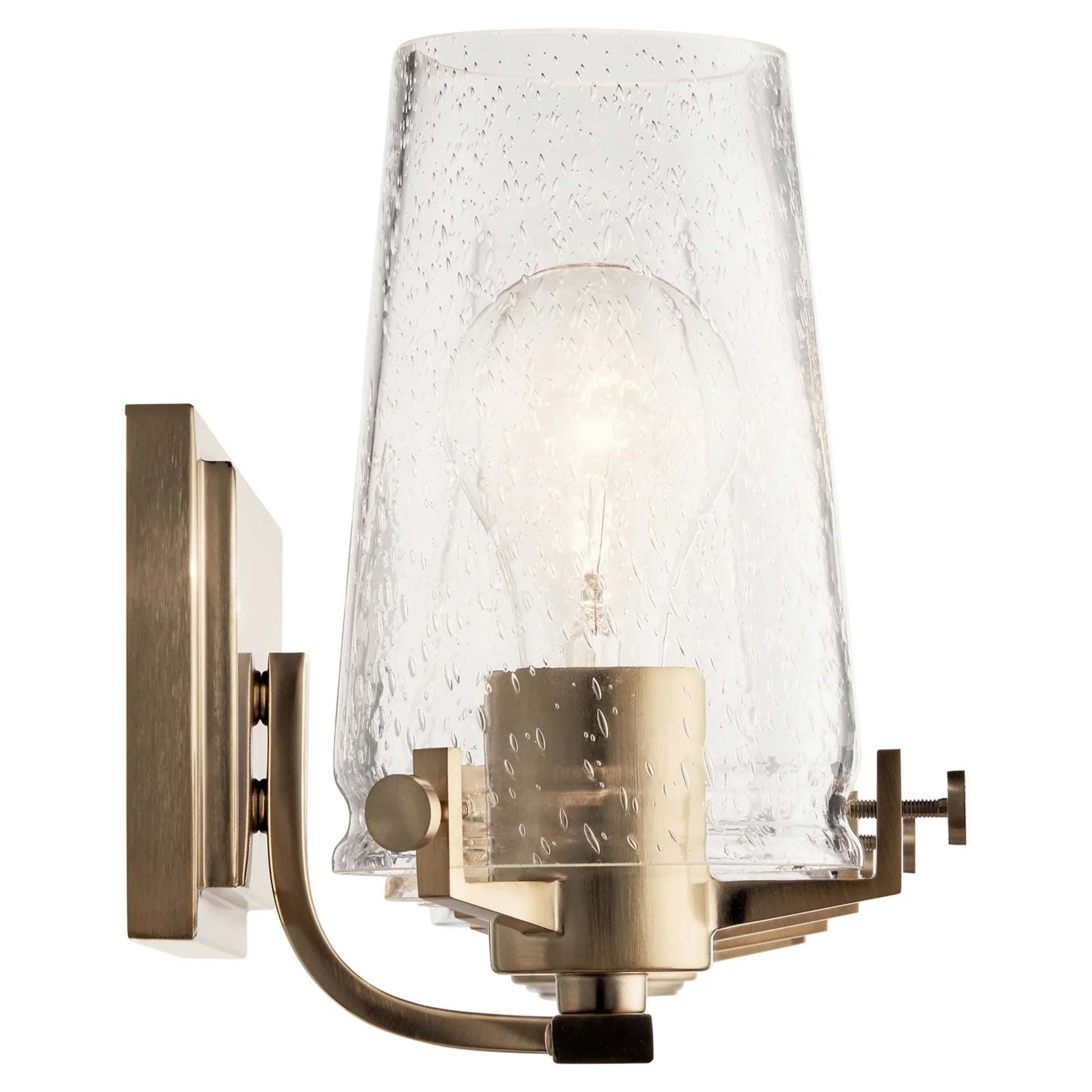 Alton 34" 4-Light Bath Vanity Light, Champagne Bronze Finish - Bees Lighting