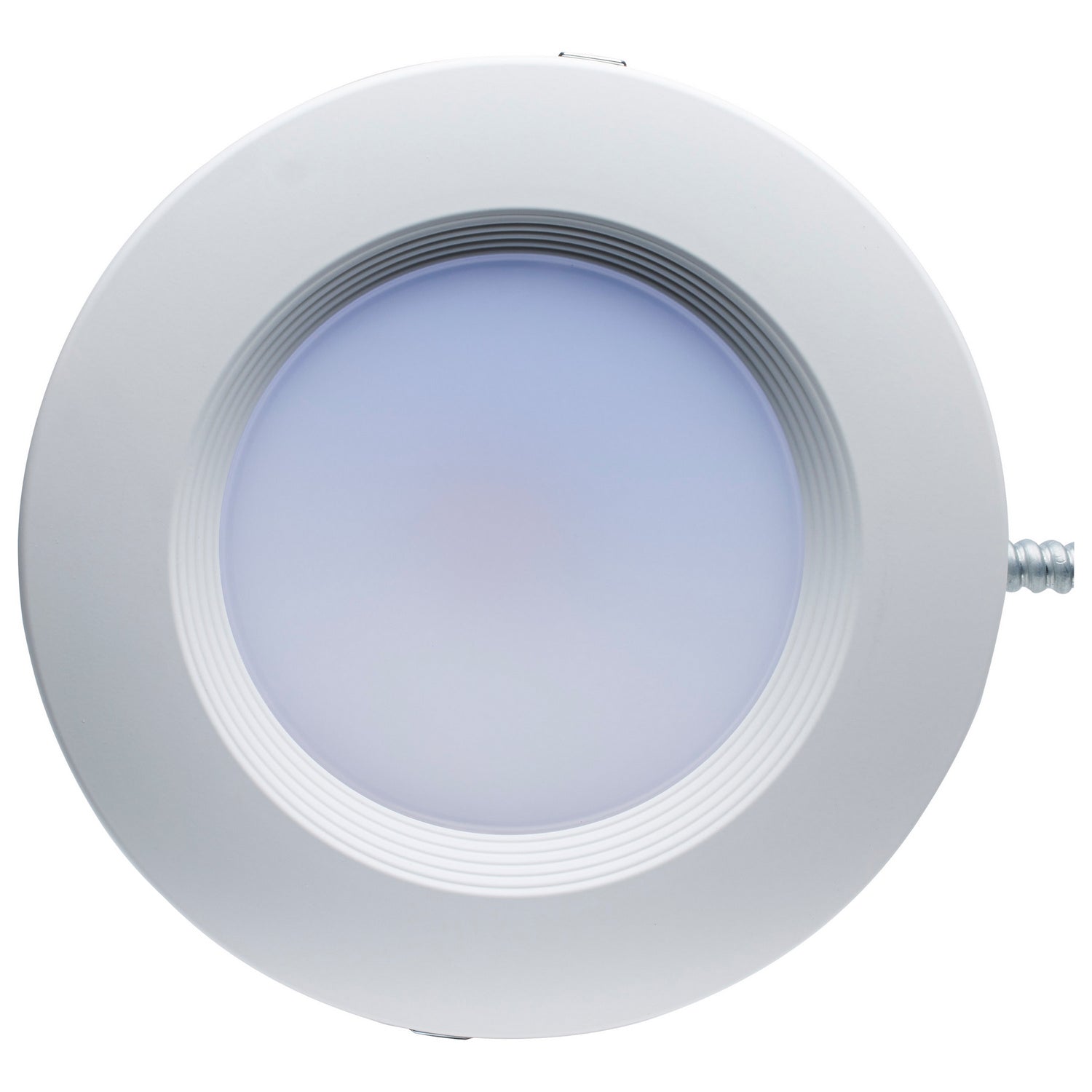 10" Commercial LED Downlight, 30W, 3500 Lm, 5-CCT, Baffle Trim, 120-277V