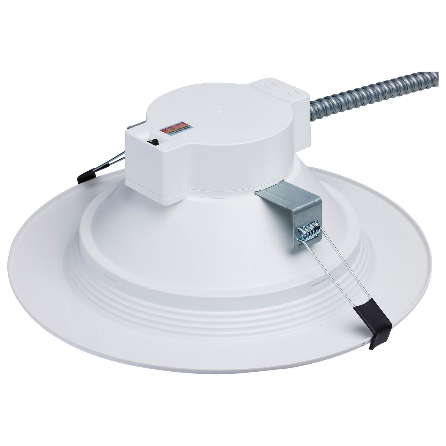 10" Commercial LED Downlight, 30W, 3500 Lm, 5-CCT, Baffle Trim, 120-277V