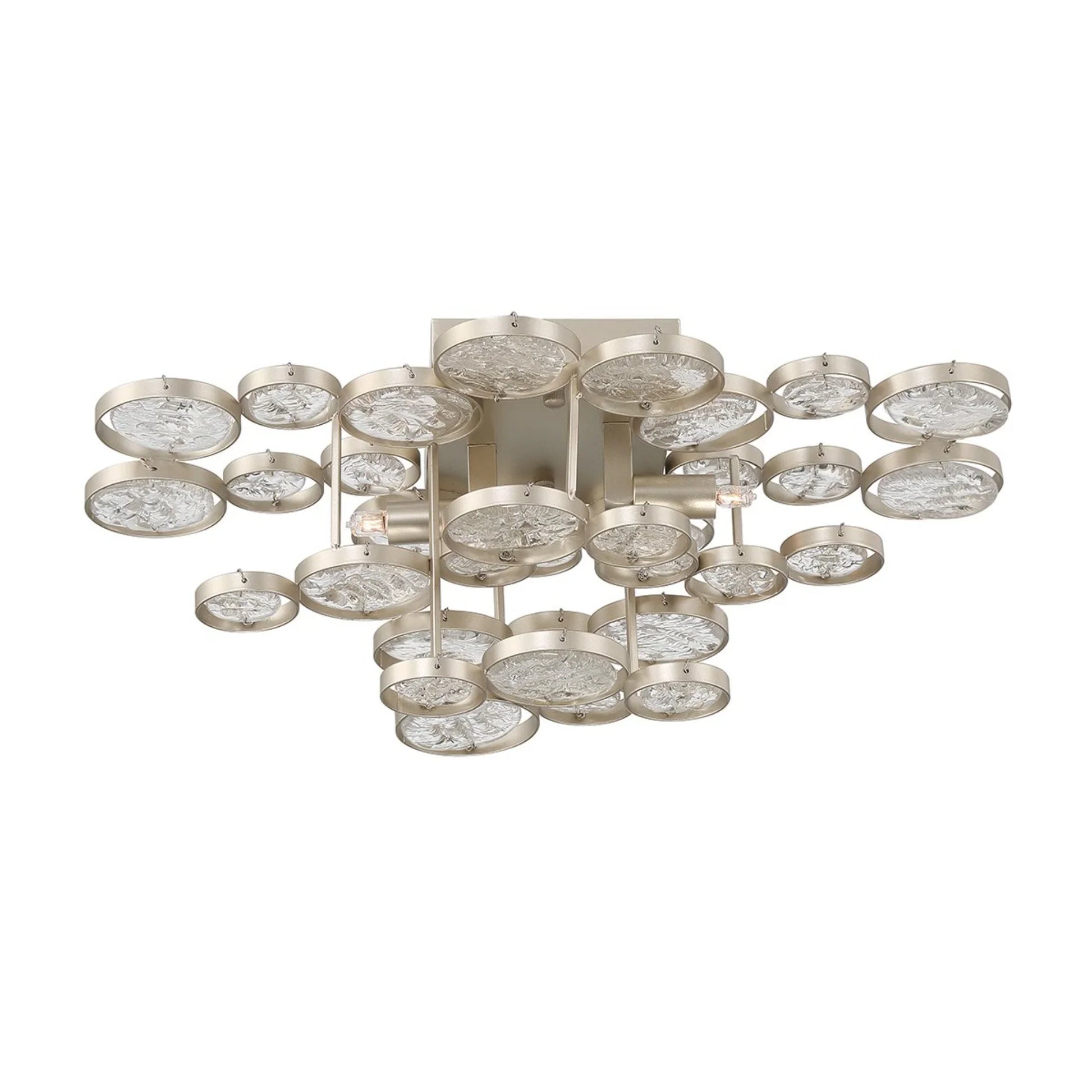 Trento 18" Wall Sconce, Silver Finish - Bees Lighting