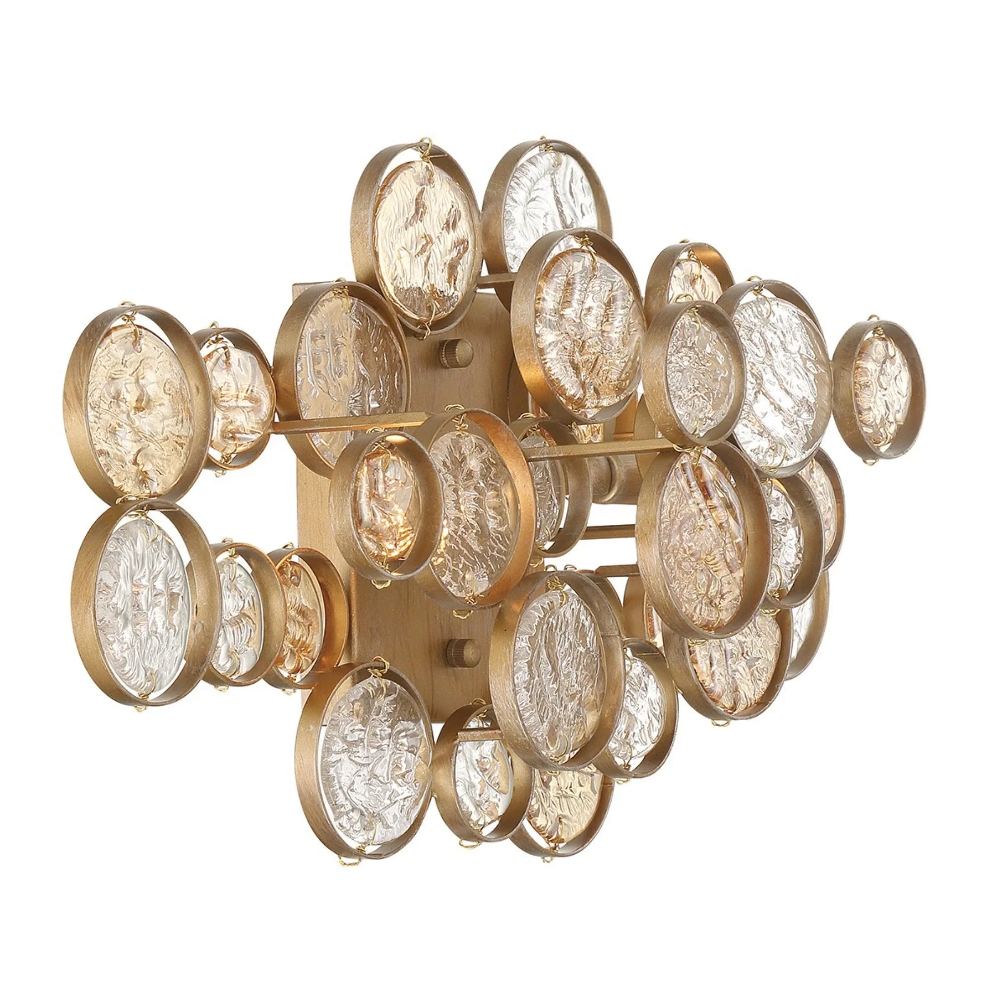 Trento 18" Wall Sconce, Gold Finish - Bees Lighting
