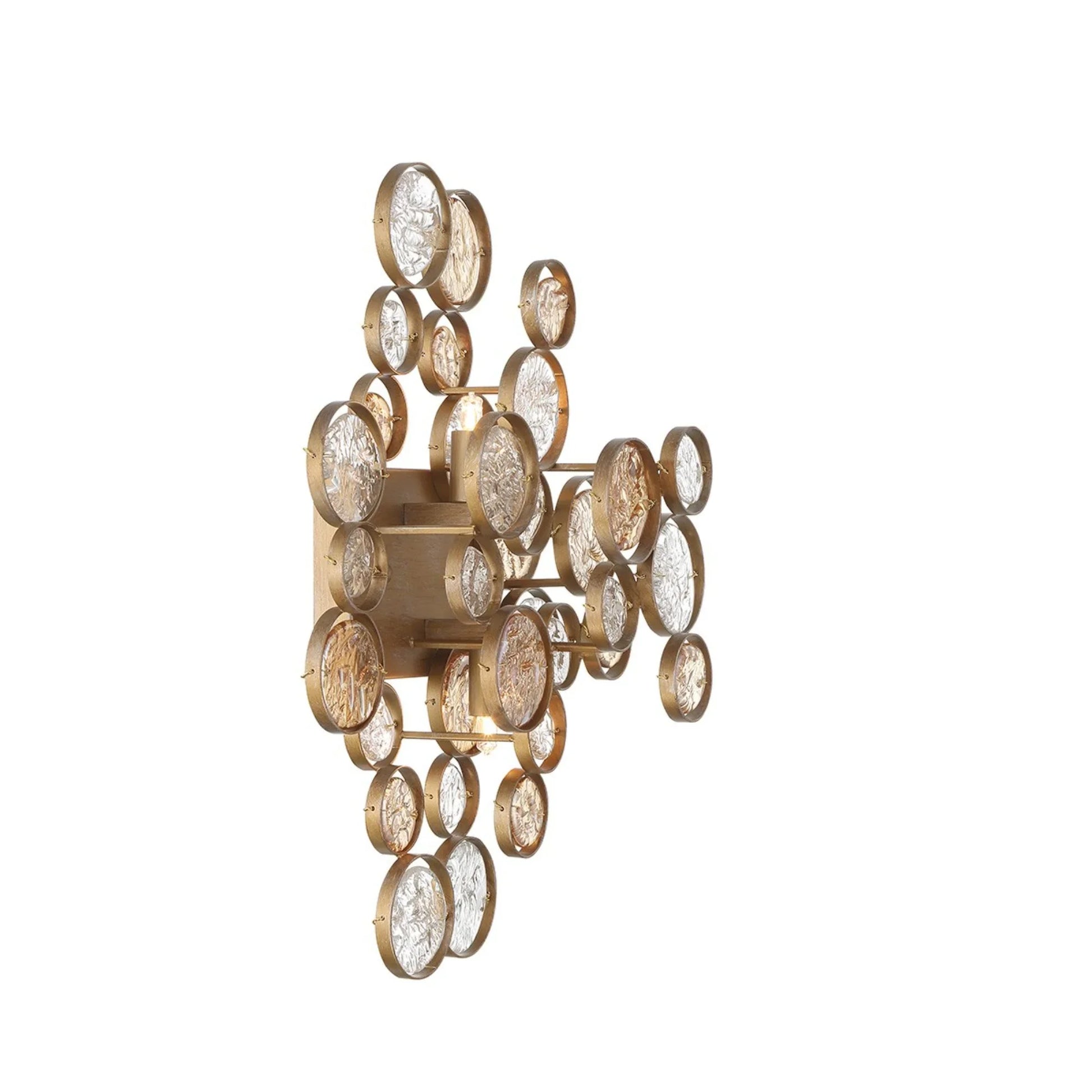 Trento 18" Wall Sconce, Gold Finish - Bees Lighting