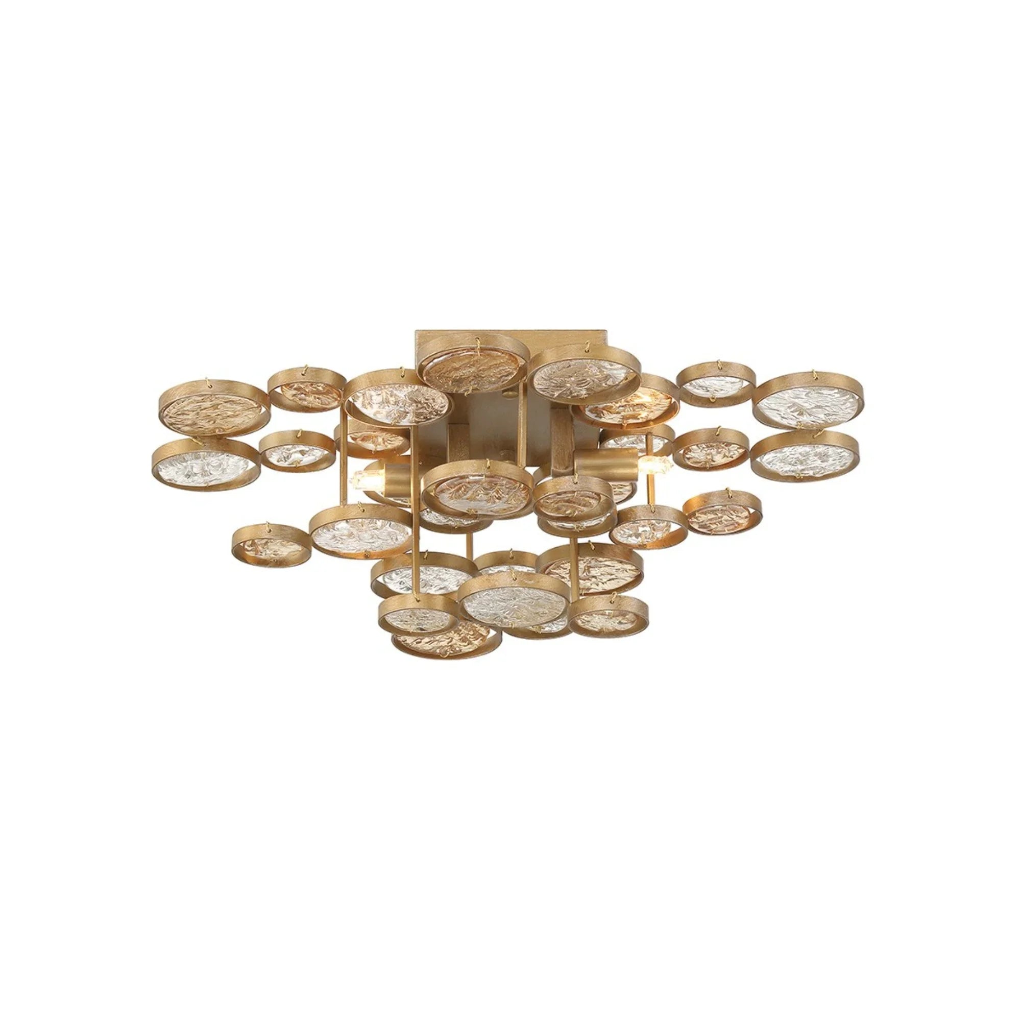 Trento 18" Wall Sconce, Gold Finish - Bees Lighting