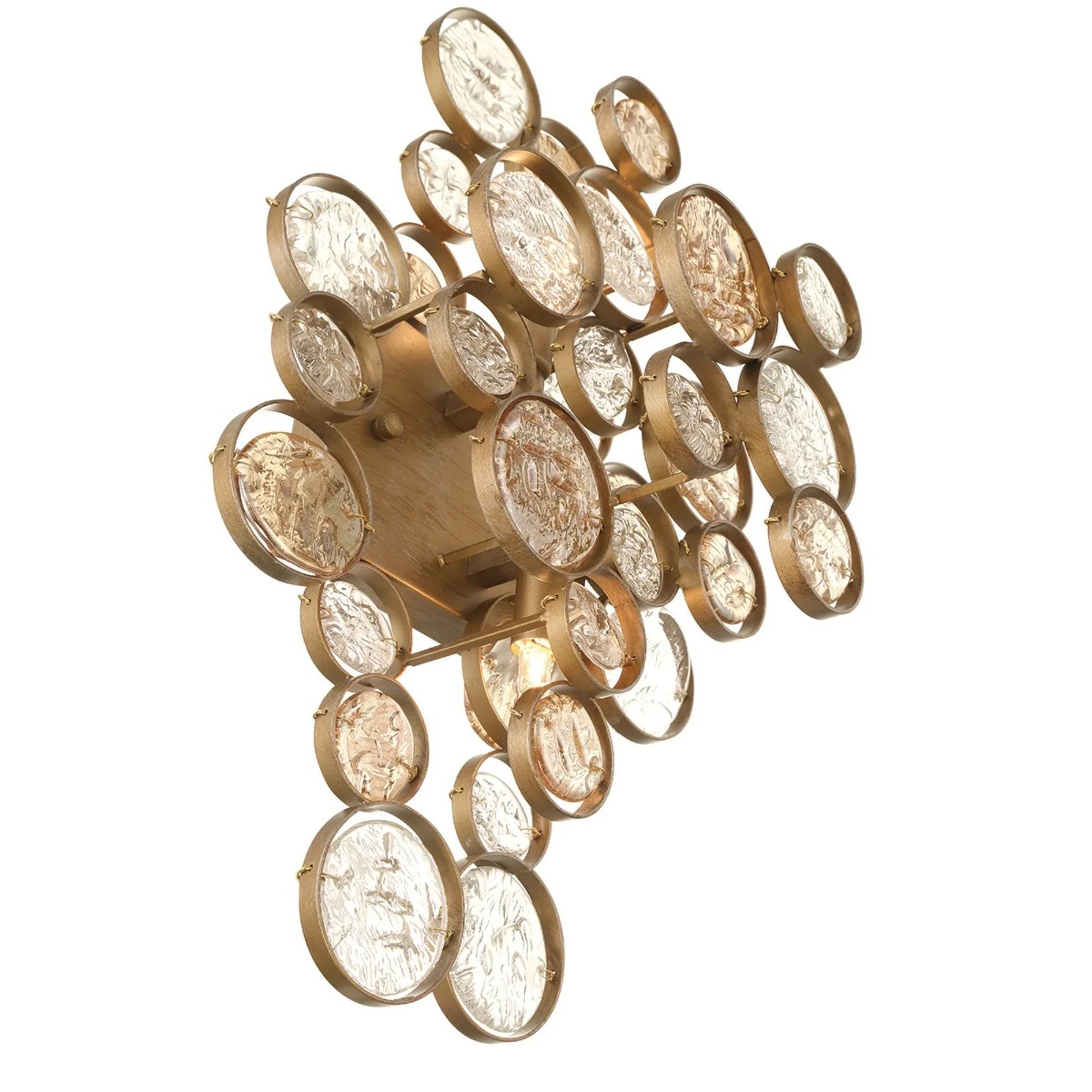 Trento 18" Wall Sconce, Gold Finish - Bees Lighting