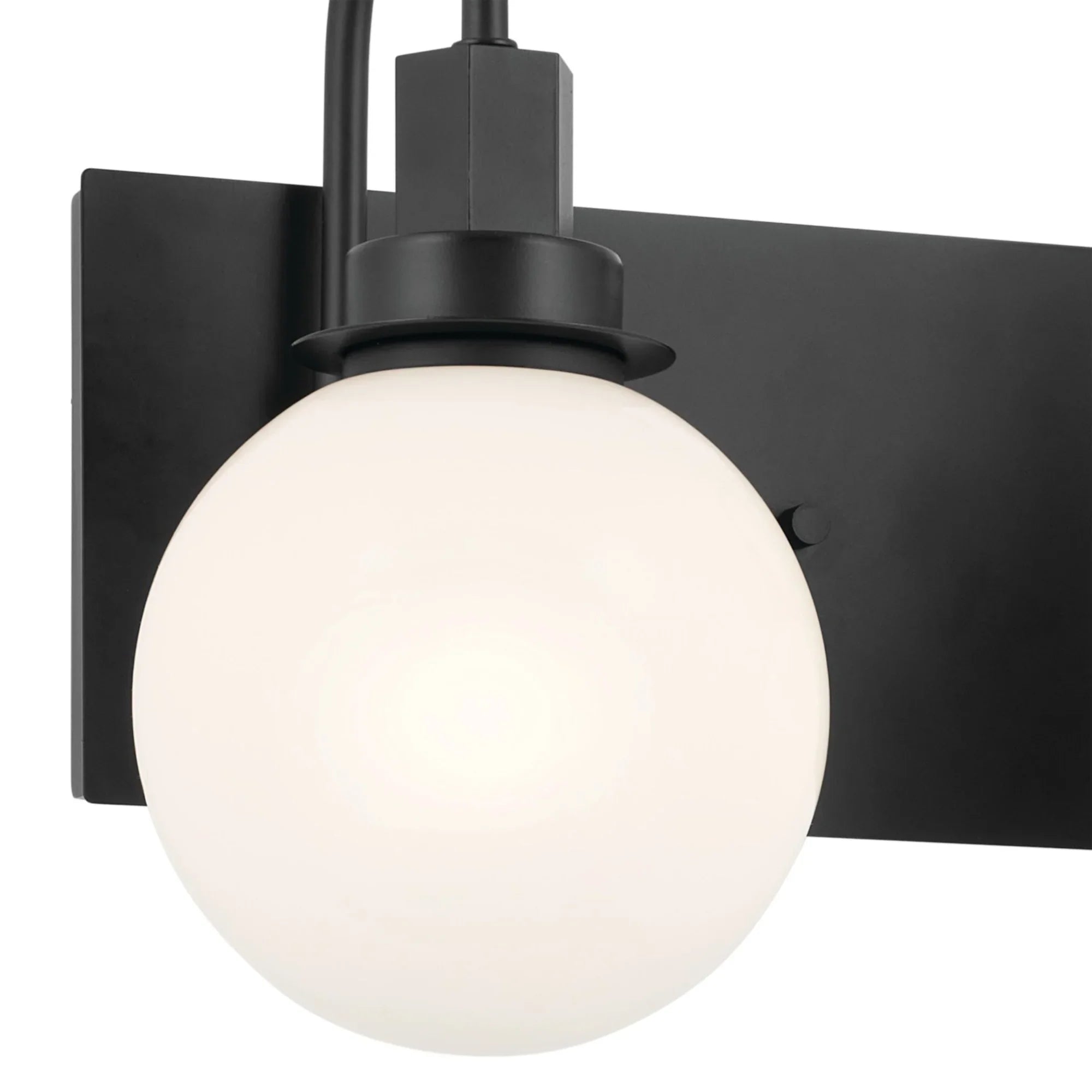 Hex 23" 3-Light Bath Vanity Light, Black Finish - Bees Lighting