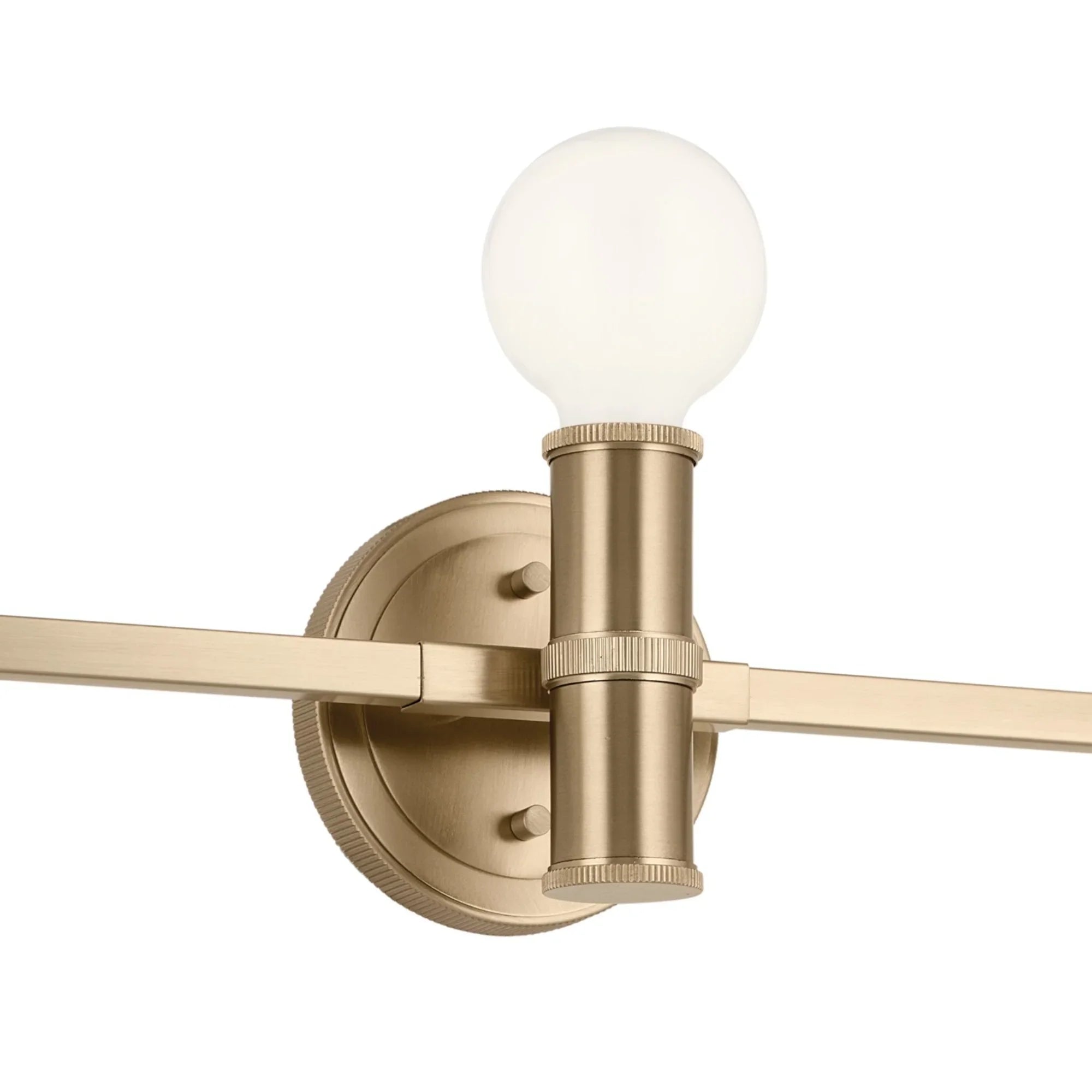 Torche 24" 3-Light Bath Vanity Light, Champagne Bronze Finish - Bees Lighting