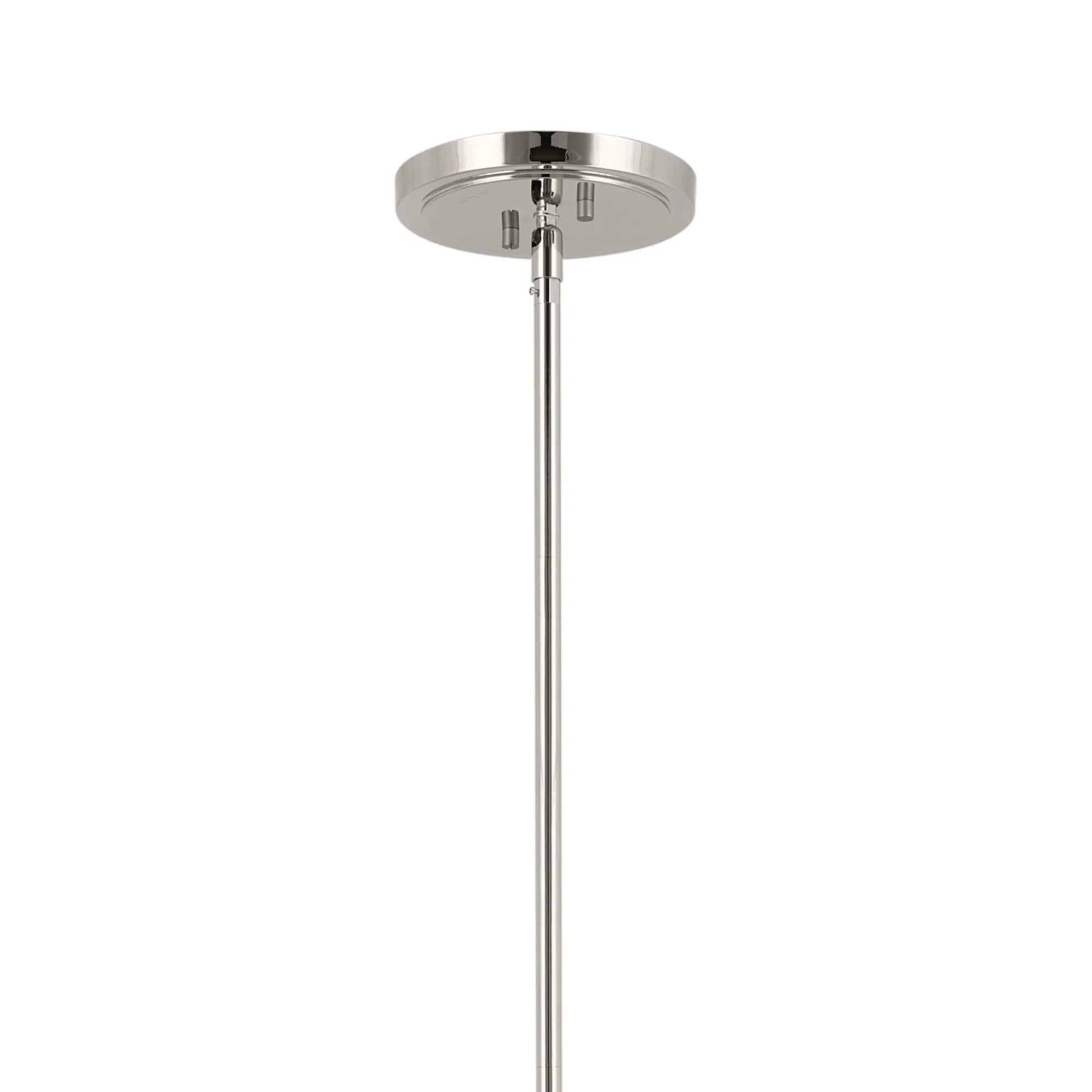 Odensa 46" 8-Light Chandelier, Polished Nickel Finish - Bees Lighting