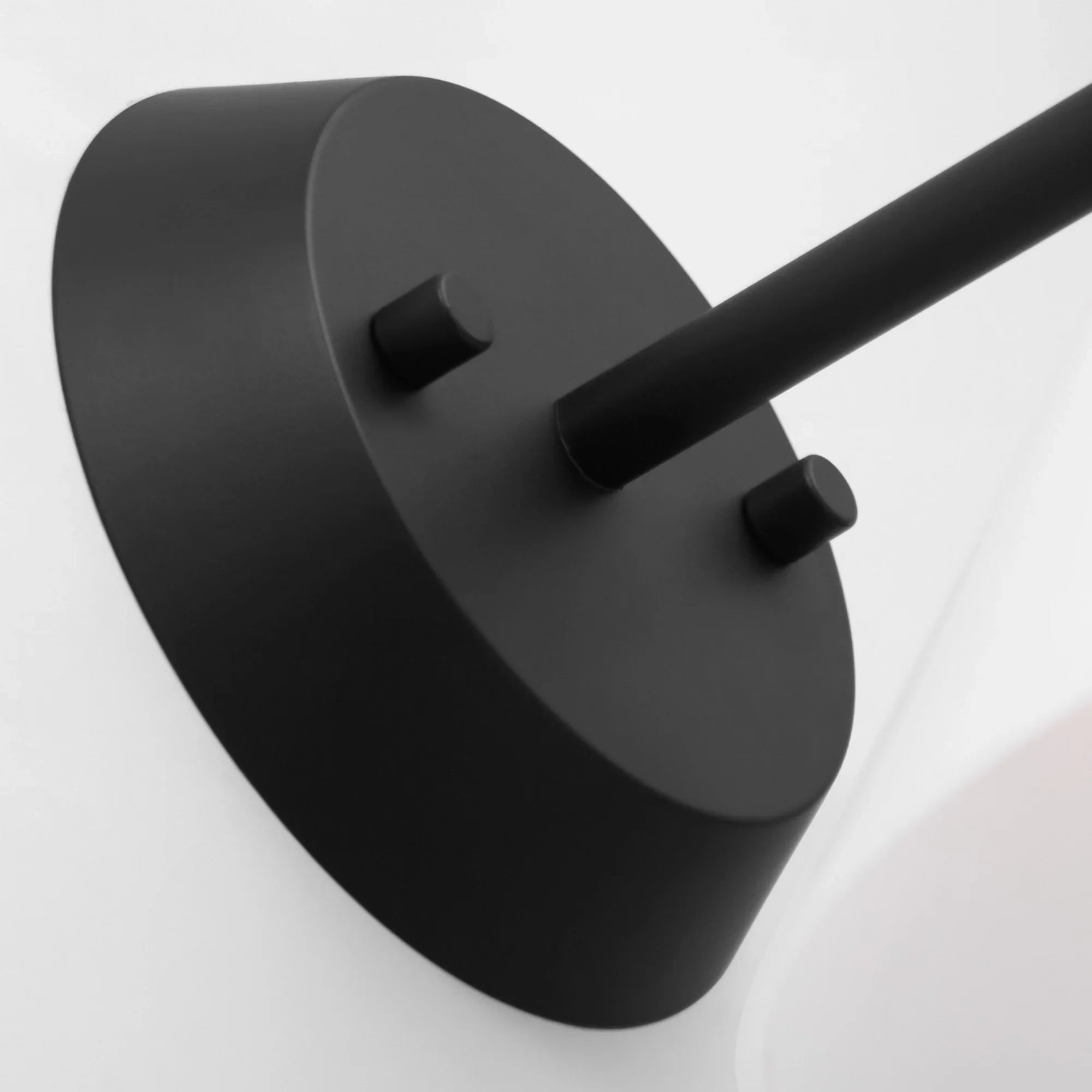 Belcarra 8" Small Bath Sconce, Midnight Black Finish - Bees Lighting